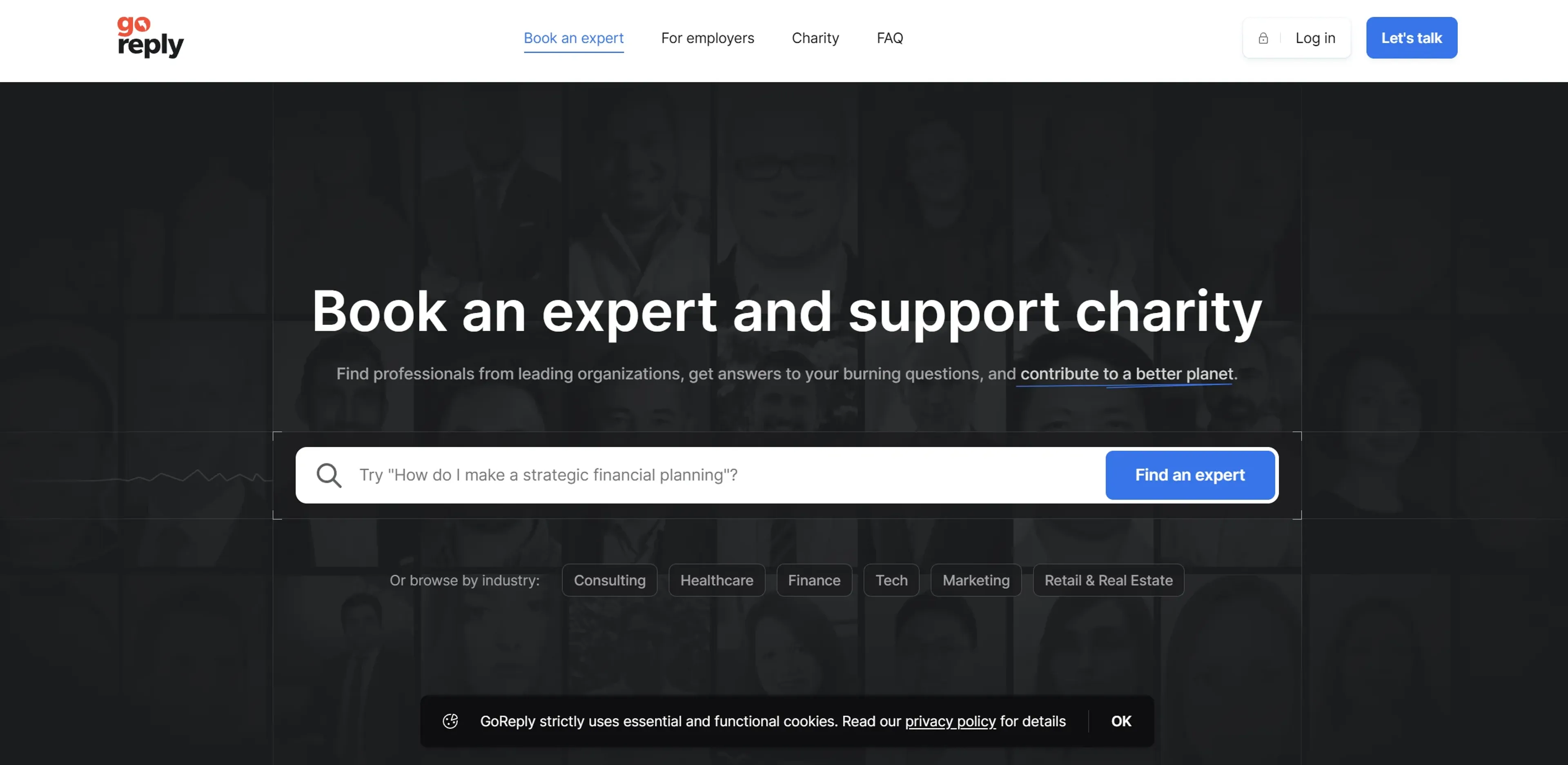 Image related to GoReply, an AI tool for conducting and organizing research.