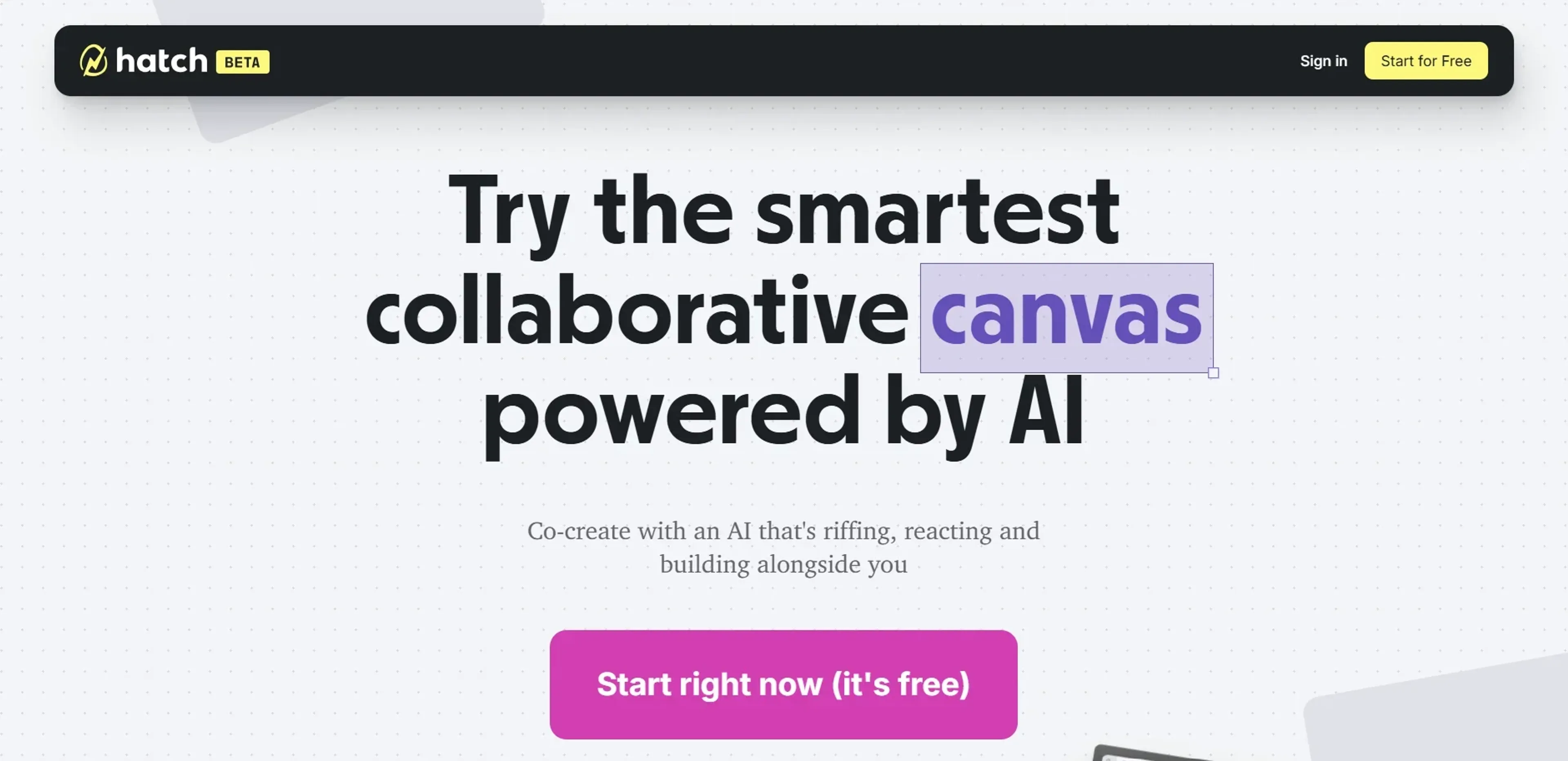 Image related to Hatch, an AI chatbot for conversations and customer interactions.