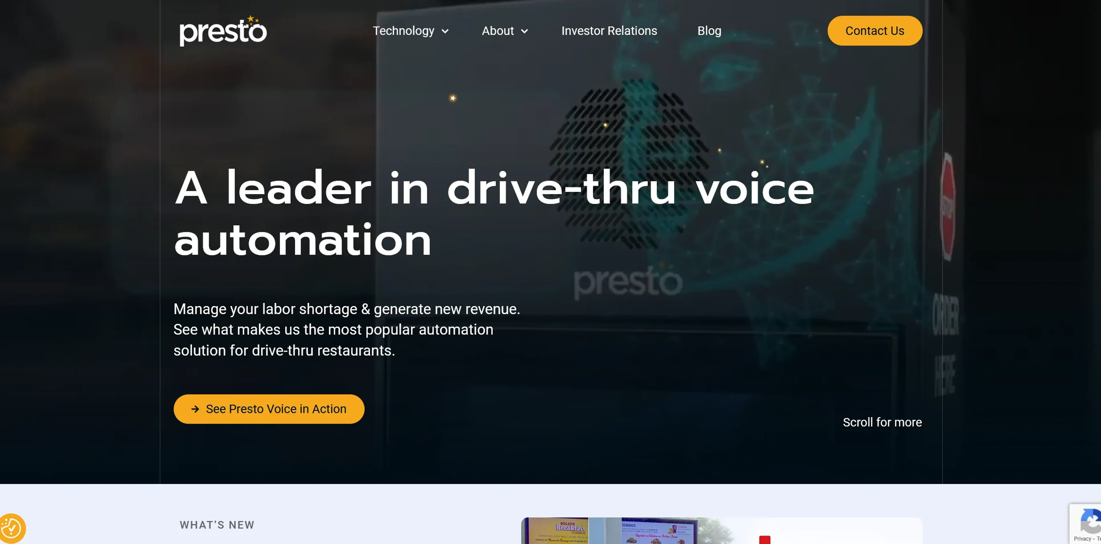 Image related to Presto, an AI tool for helping startups build and grow efficiently.