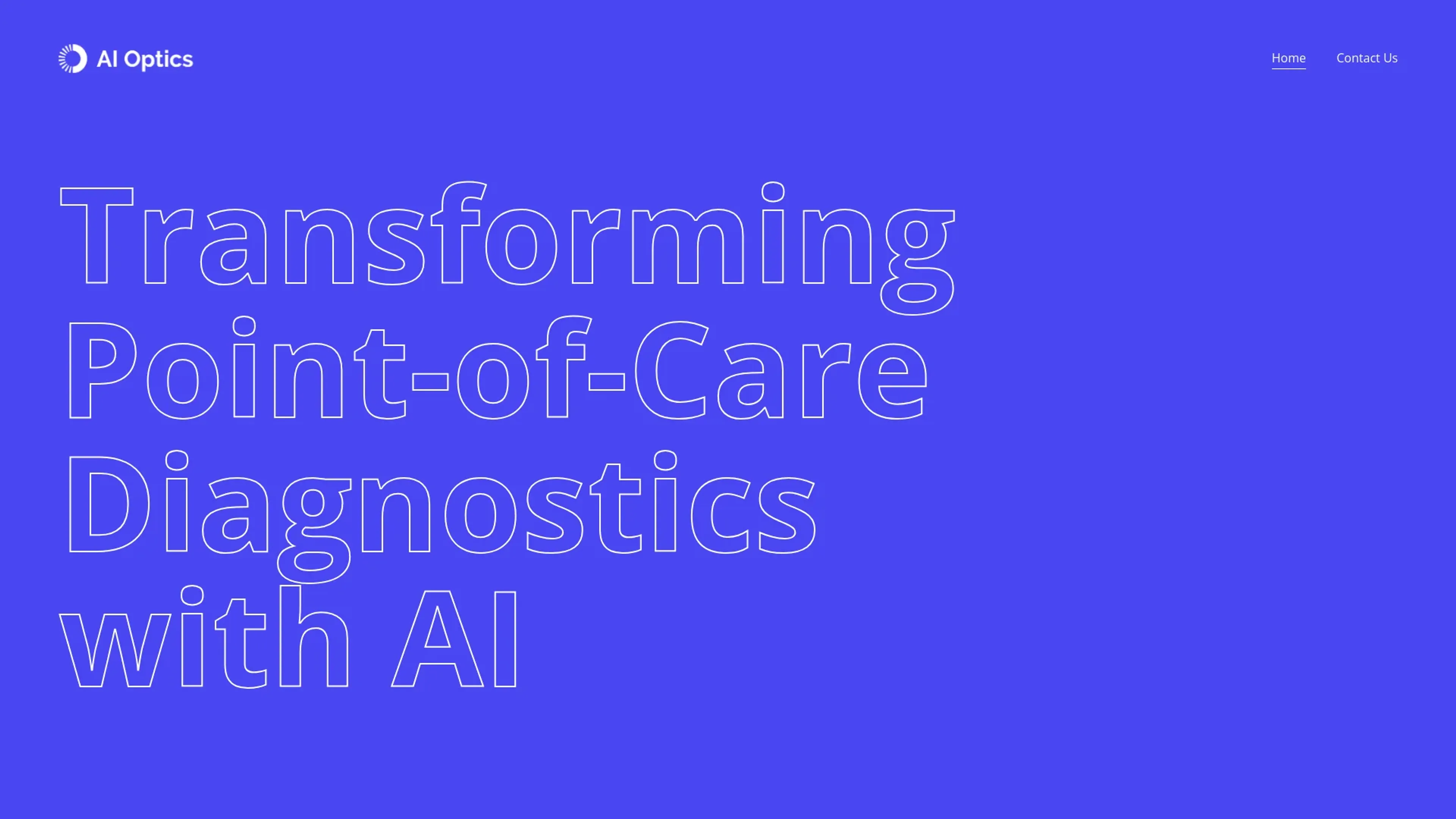 Image related to AI Optics, an AI tool for health monitoring and wellness support.