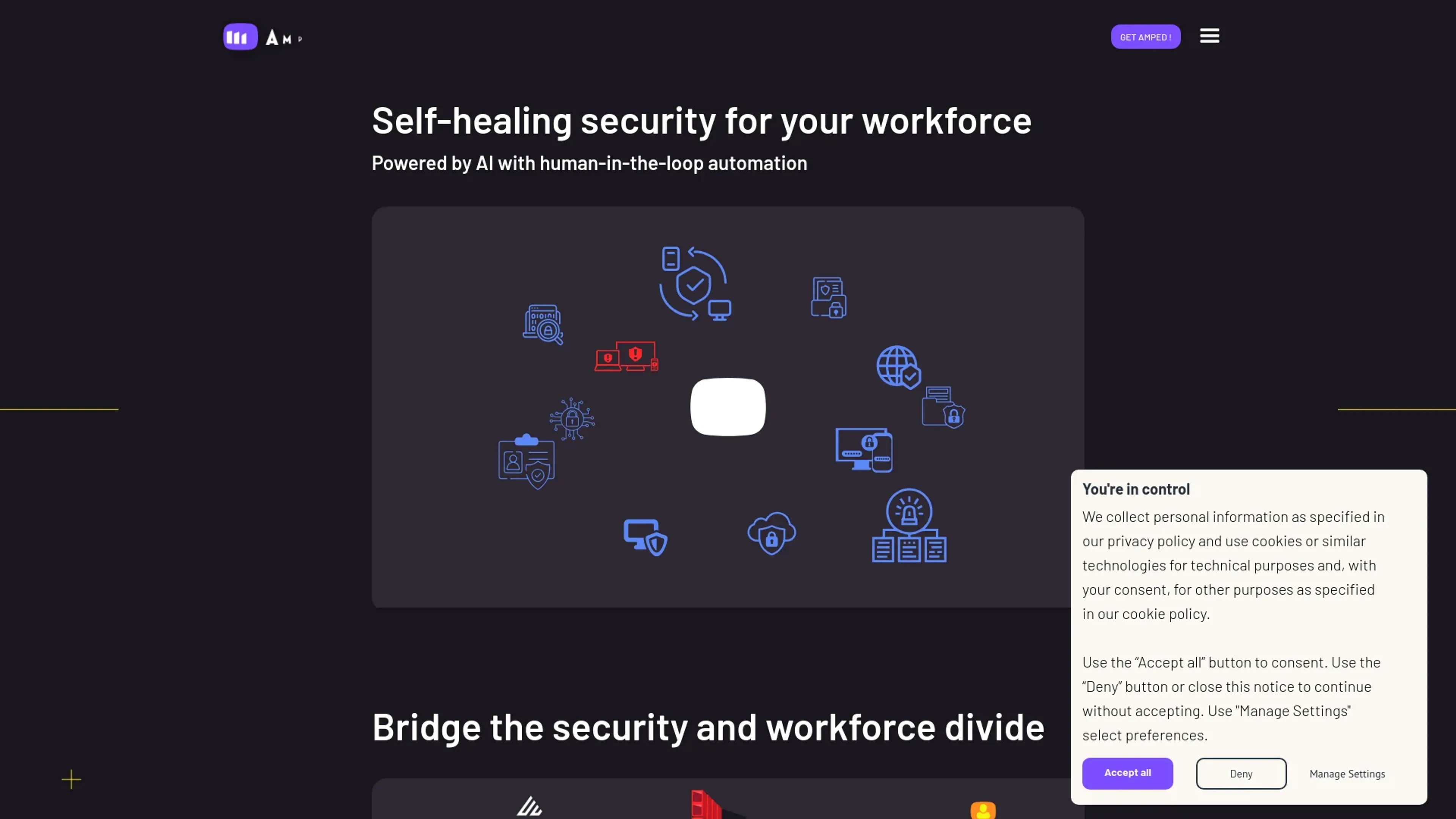 Image related to Amplifier Security, an AI tool for building and deploying autonomous agents.