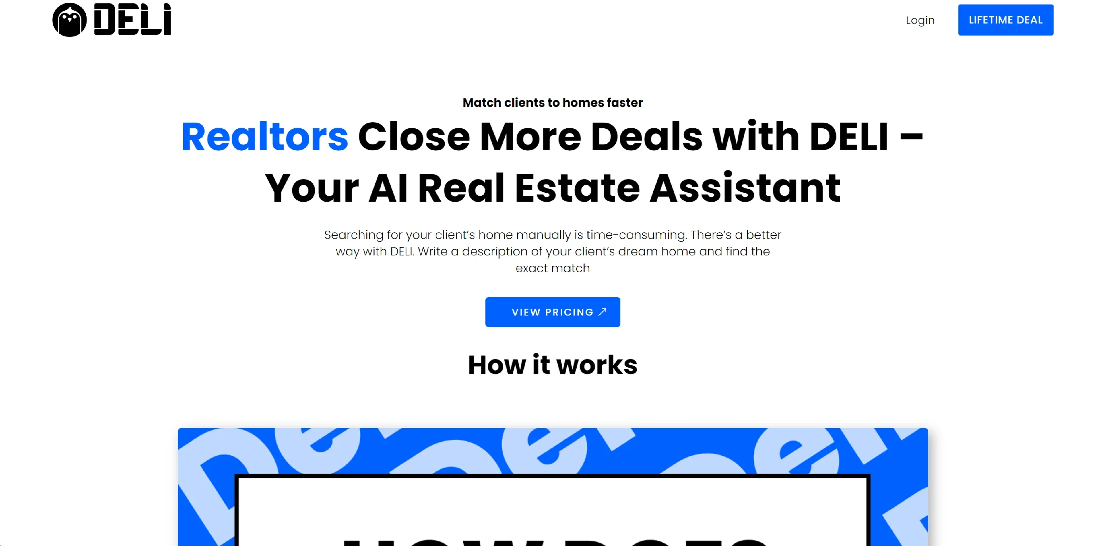 Image related to Deli, an AI tool for property analysis and real estate management.