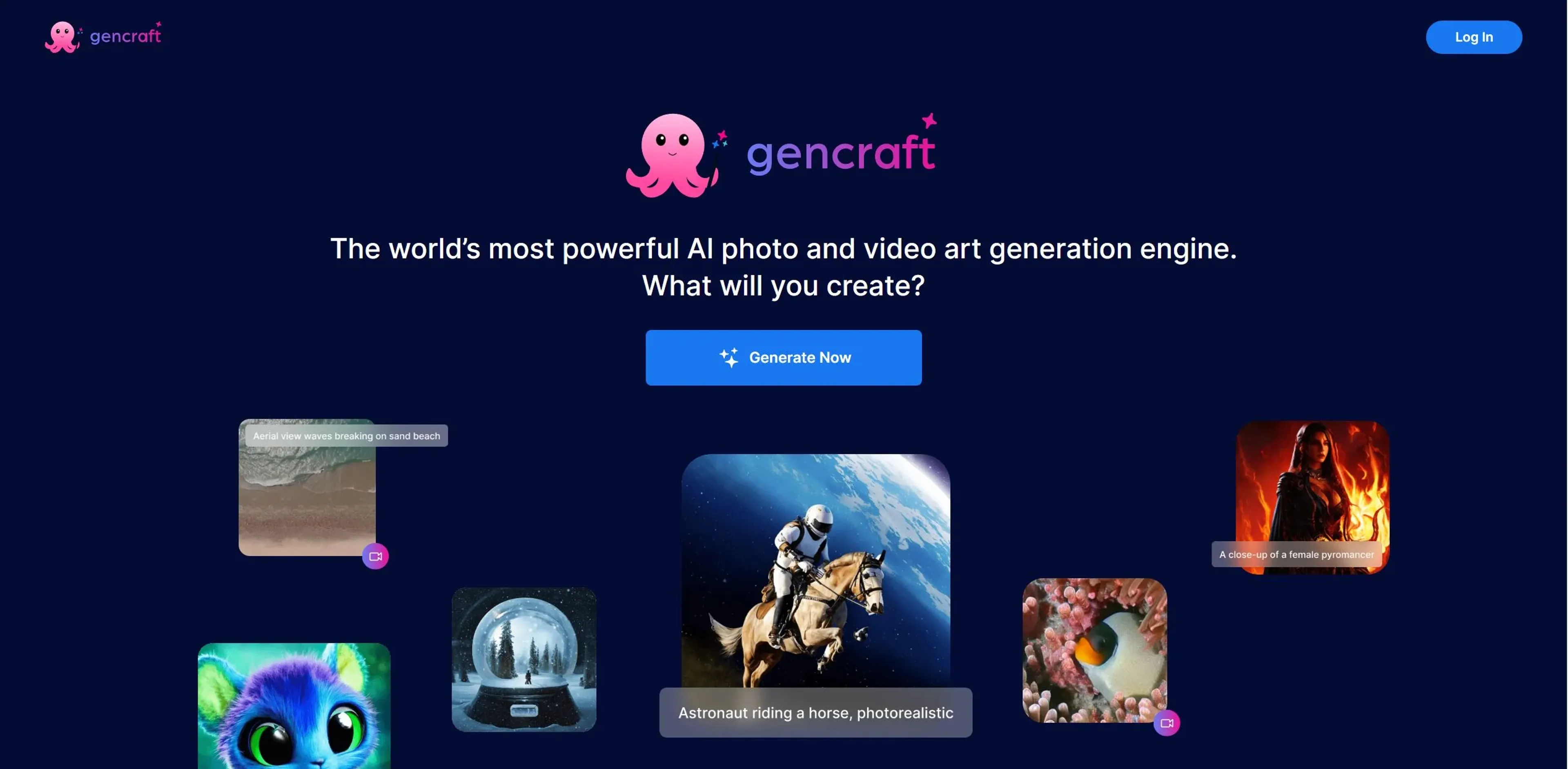 Image related to Gencraft, an AI tool for generating images from prompts.