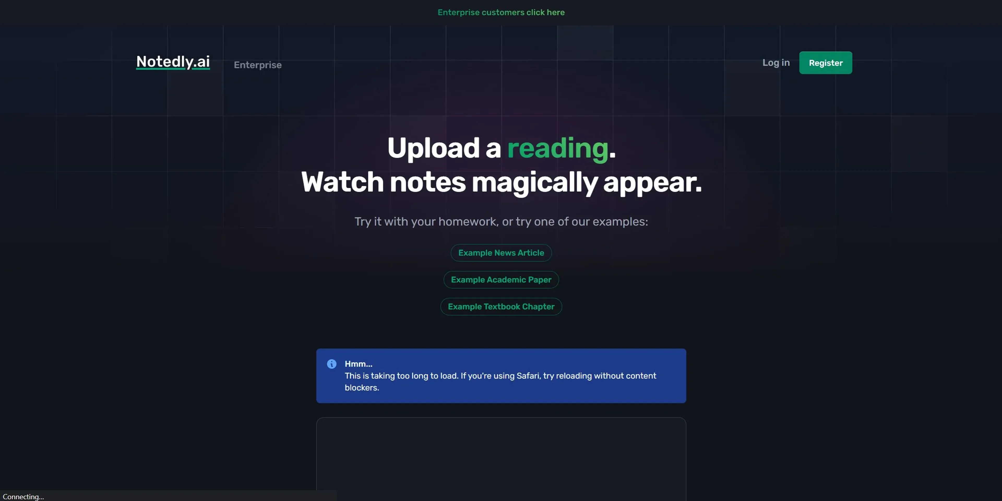 Image related to Notedly.ai, an AI tool for learning and teaching support.