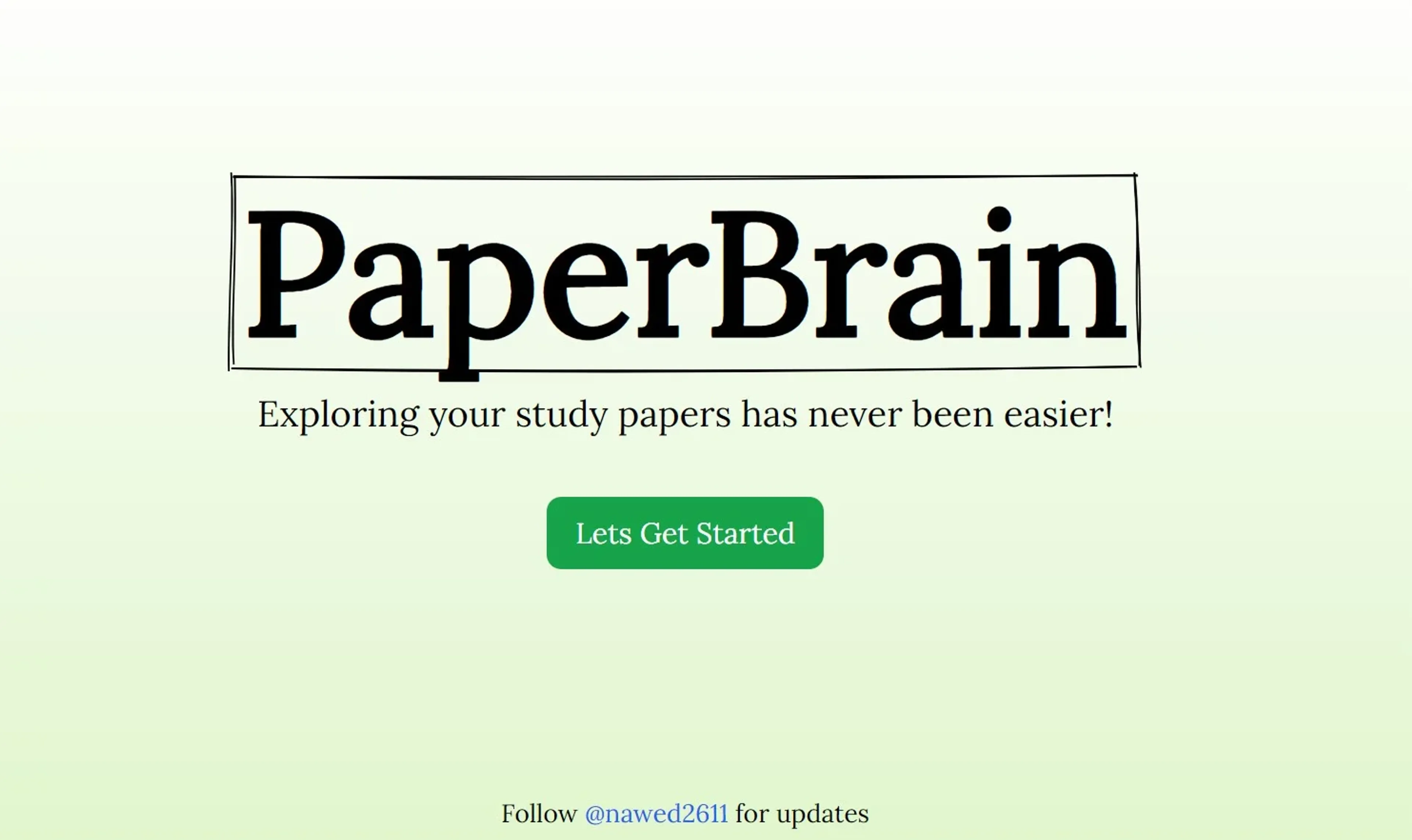Image related to PaperBrain, an AI tool for learning and teaching support.