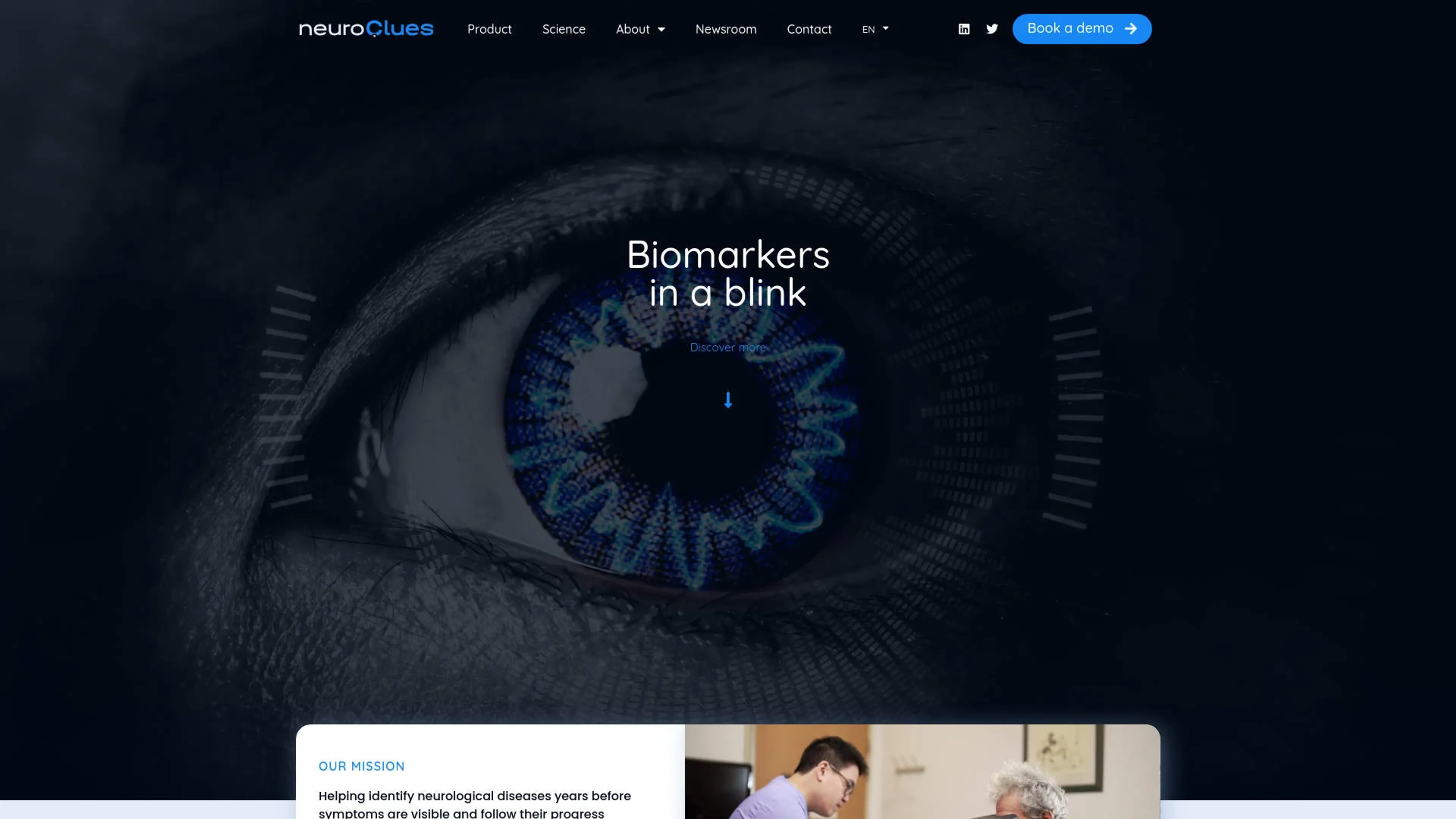 Image related to NeuroClues, an AI tool for health monitoring and wellness support.