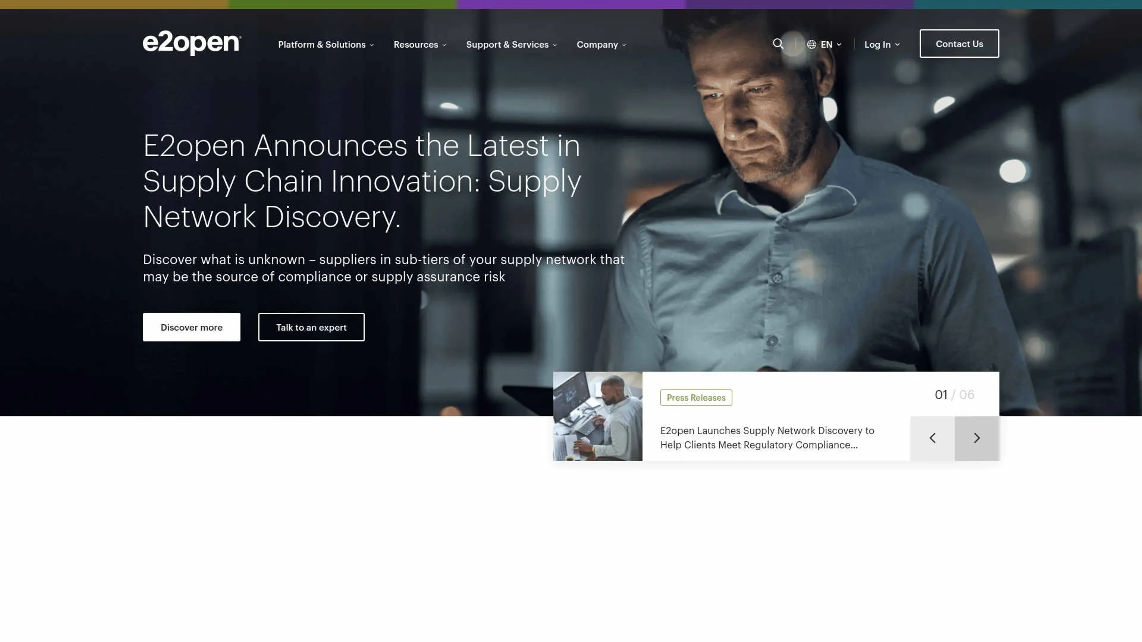 Image related to E2open, an AI tool for managing projects and team workflows.