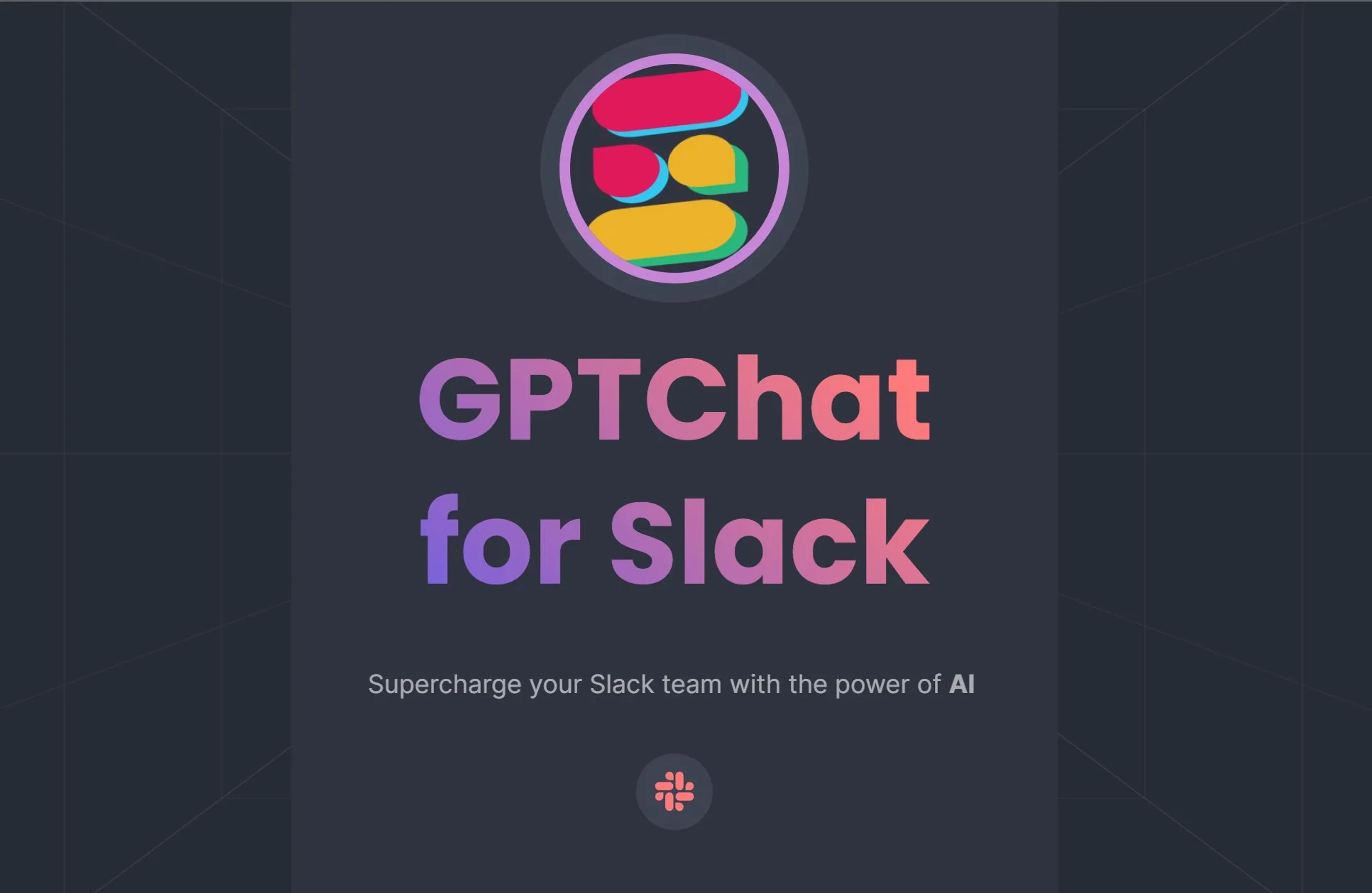 Image related to GPTChat for Slack, an AI chatbot for conversations and customer interactions.
