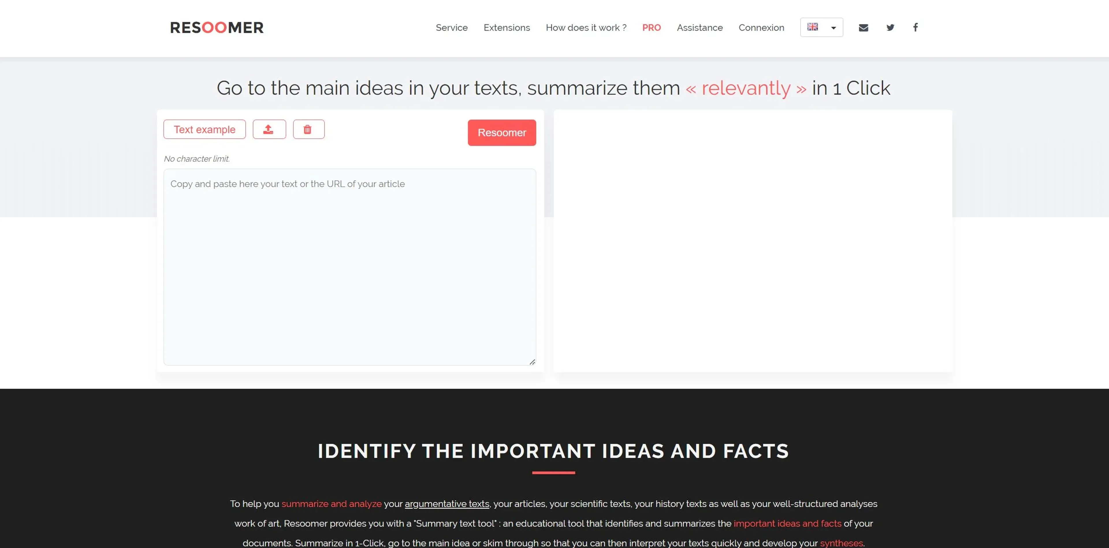 Image related to Resoomer, an AI tool for summarizing text or documents.