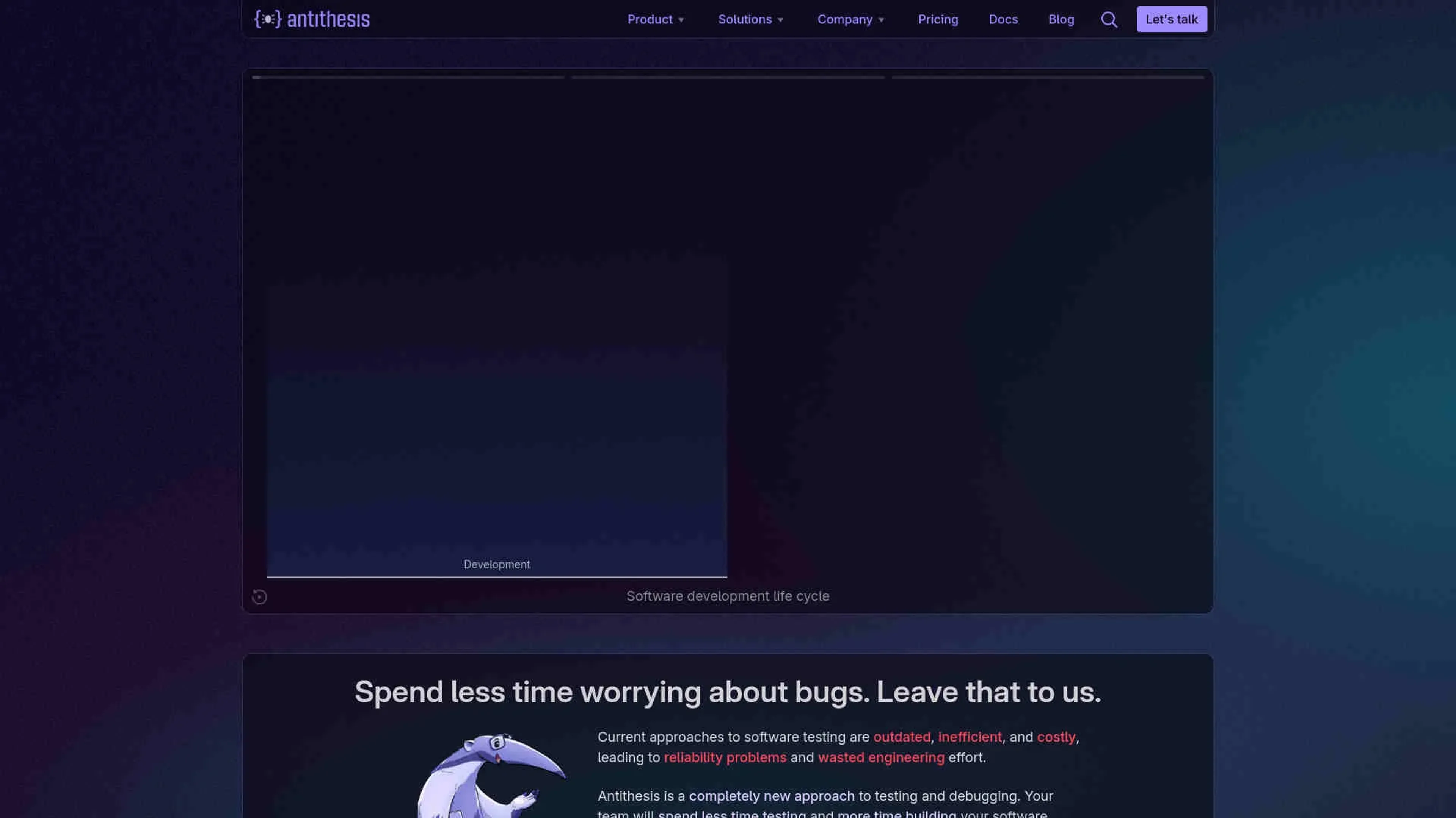 Image related to Antithesis, an AI tool for helping startups build and grow efficiently.