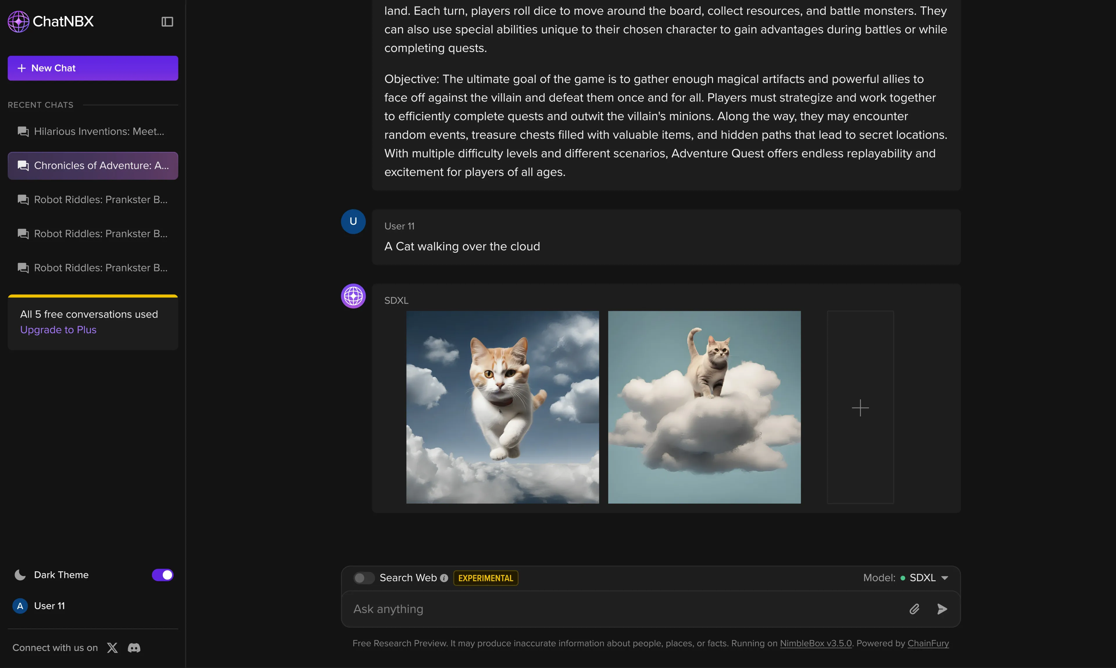 Image related to ChatNBX, an AI tool for assisting with writing and content creation.