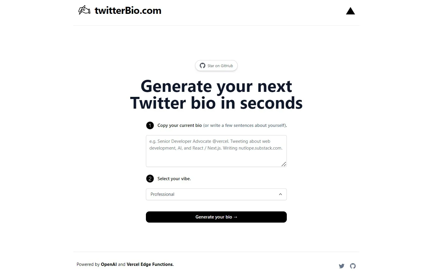 TwitterBio manual_2 screenshot