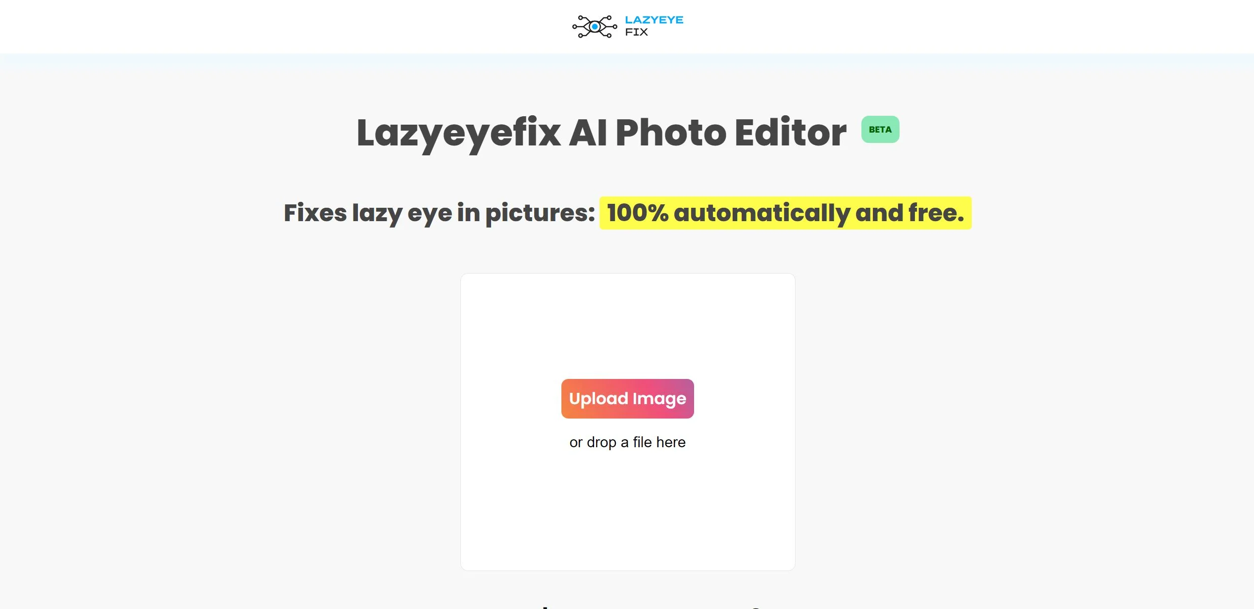 Lazyeyefix AI Photo Editor manual_2 screenshot