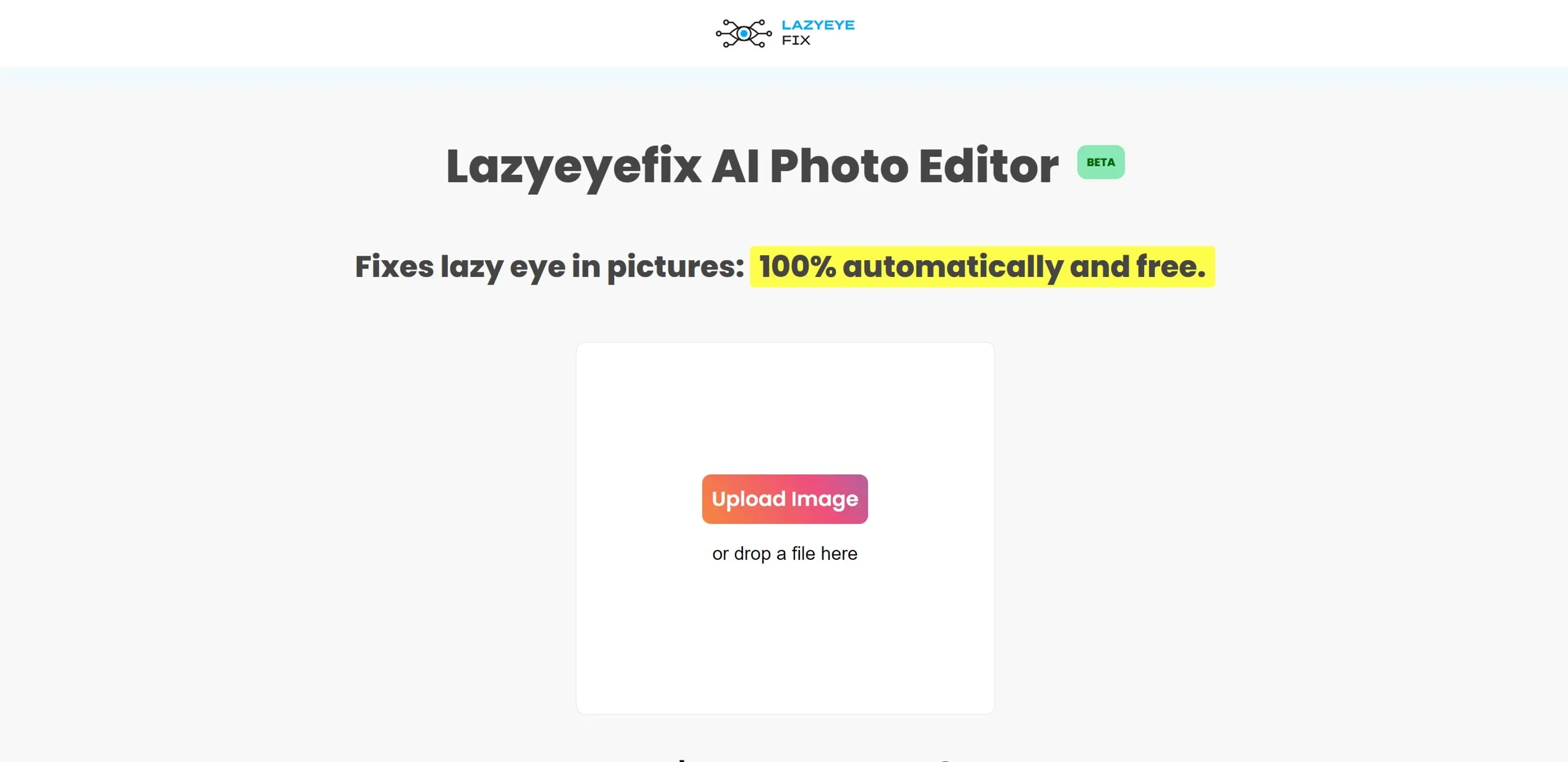 Image related to Lazyeyefix AI Photo Editor, an AI tool for editing and enhancing images.