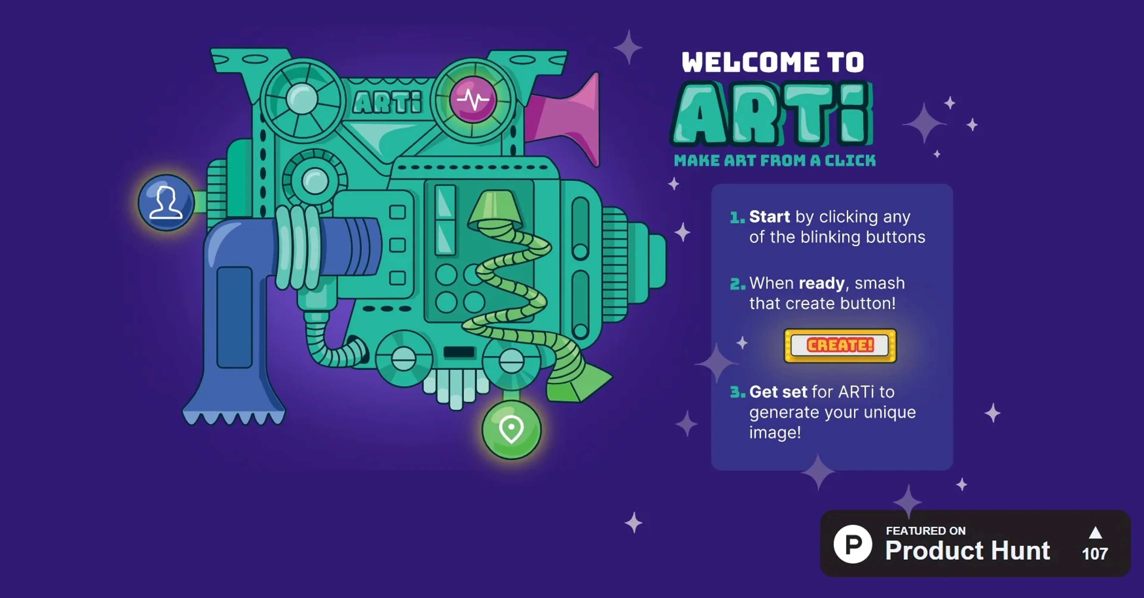 Image related to PlayArti, an AI tool for generating design concepts and layouts.