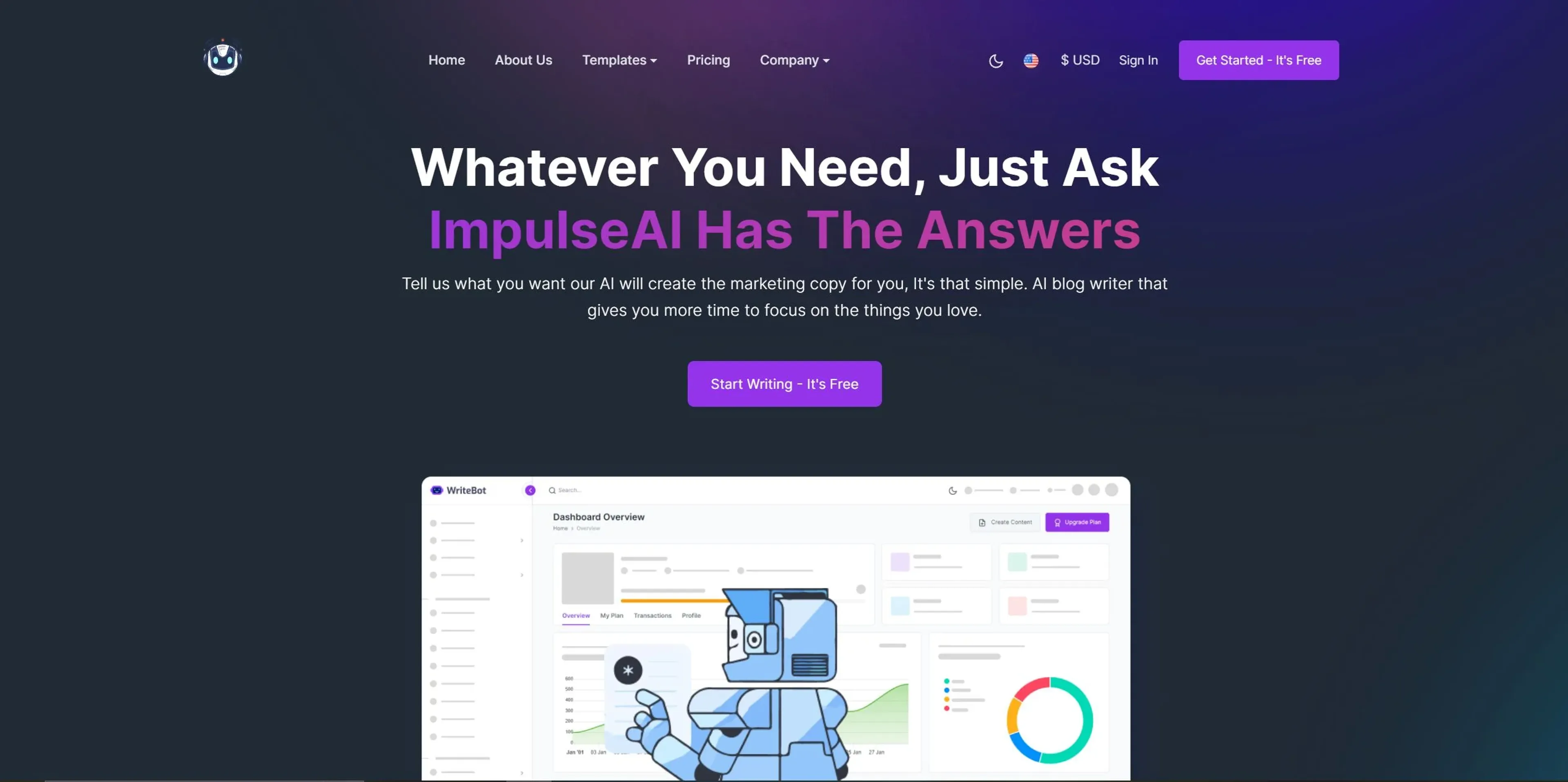 Image related to Impulse AI, an AI chatbot for conversations and customer interactions.