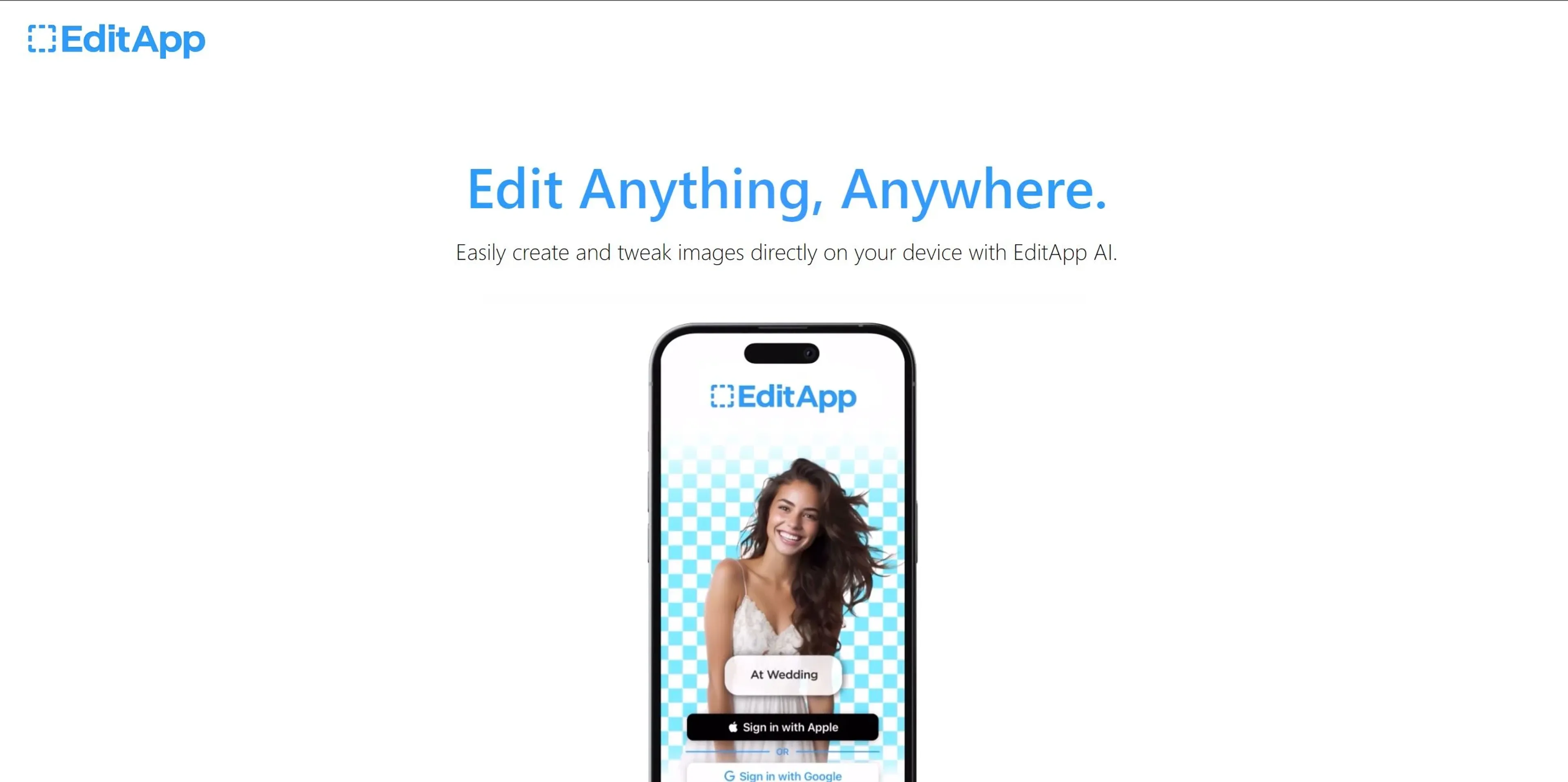 Image related to EditApp AI, an AI tool for editing and enhancing images.