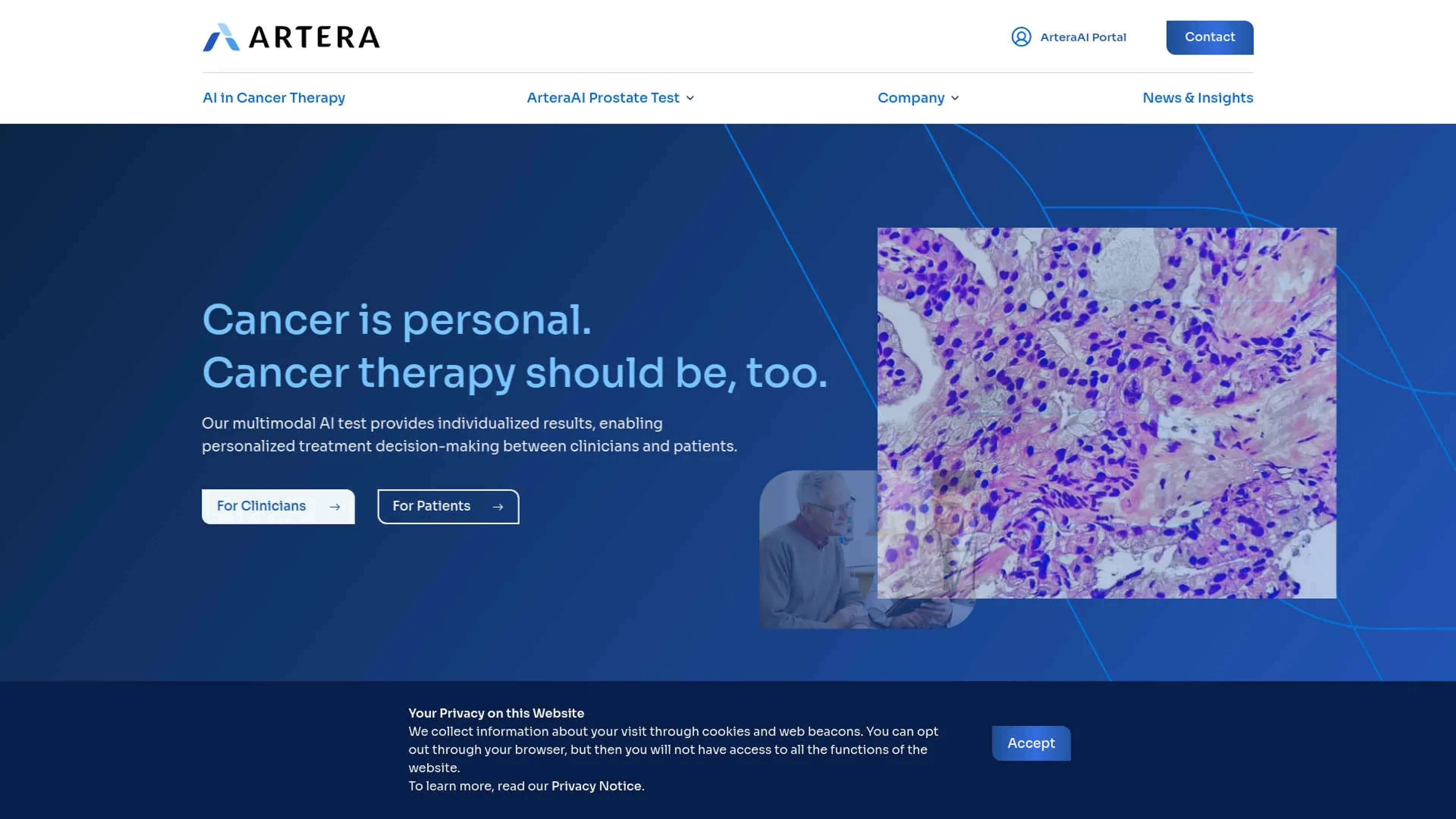 Image related to Artera, an AI tool for health monitoring and wellness support.
