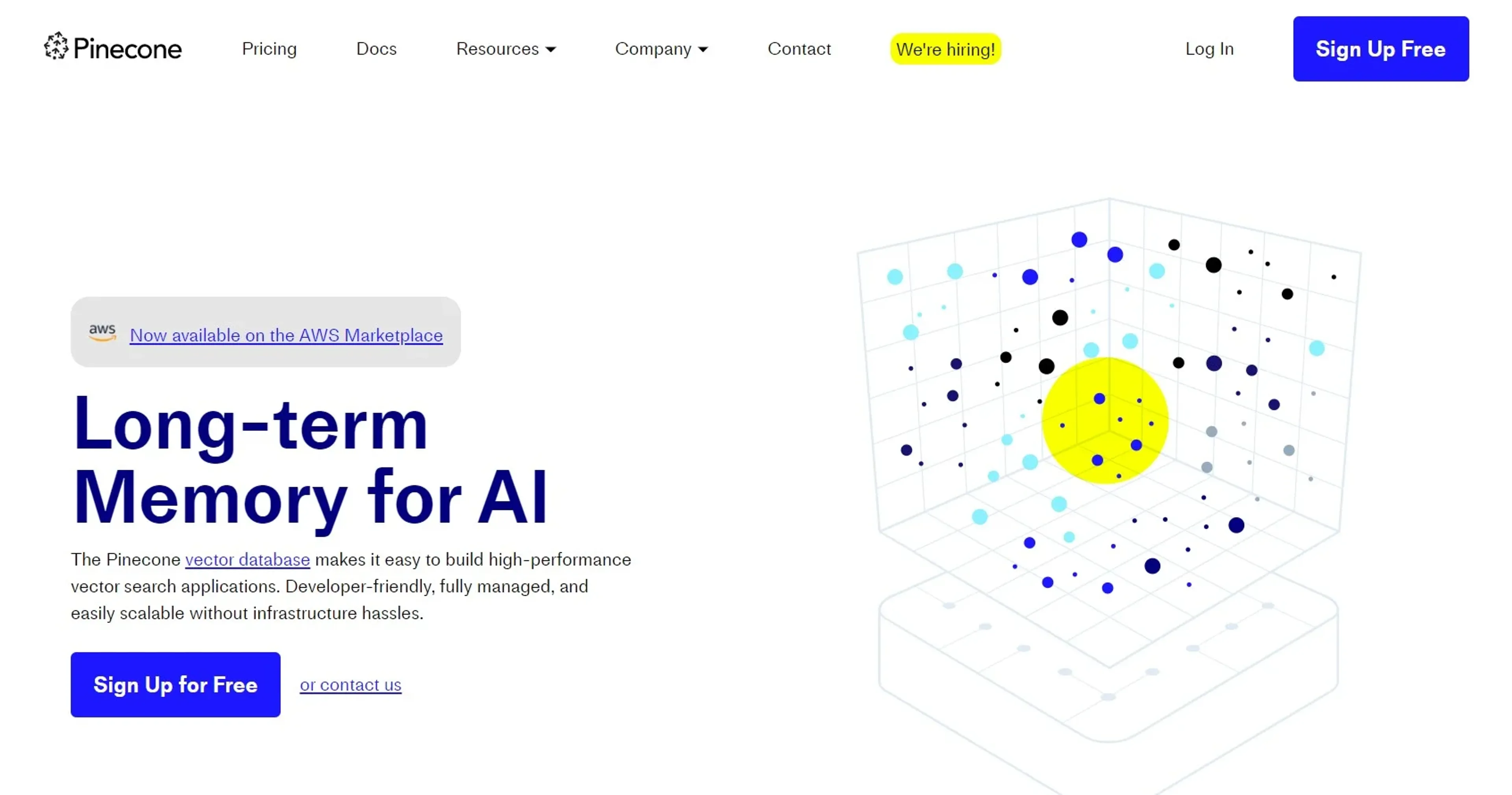 Image related to Pinecone, an AI-powered search engine for smarter results.
