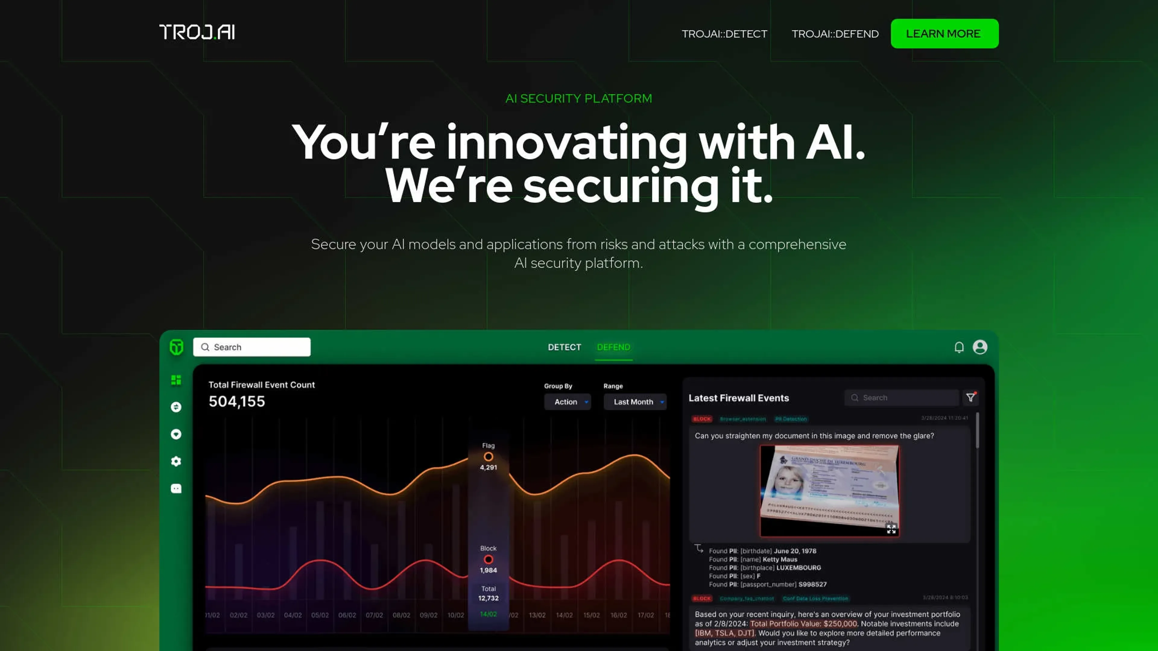 Image related to Troj.ai, an AI tool for detecting AI-generated content.