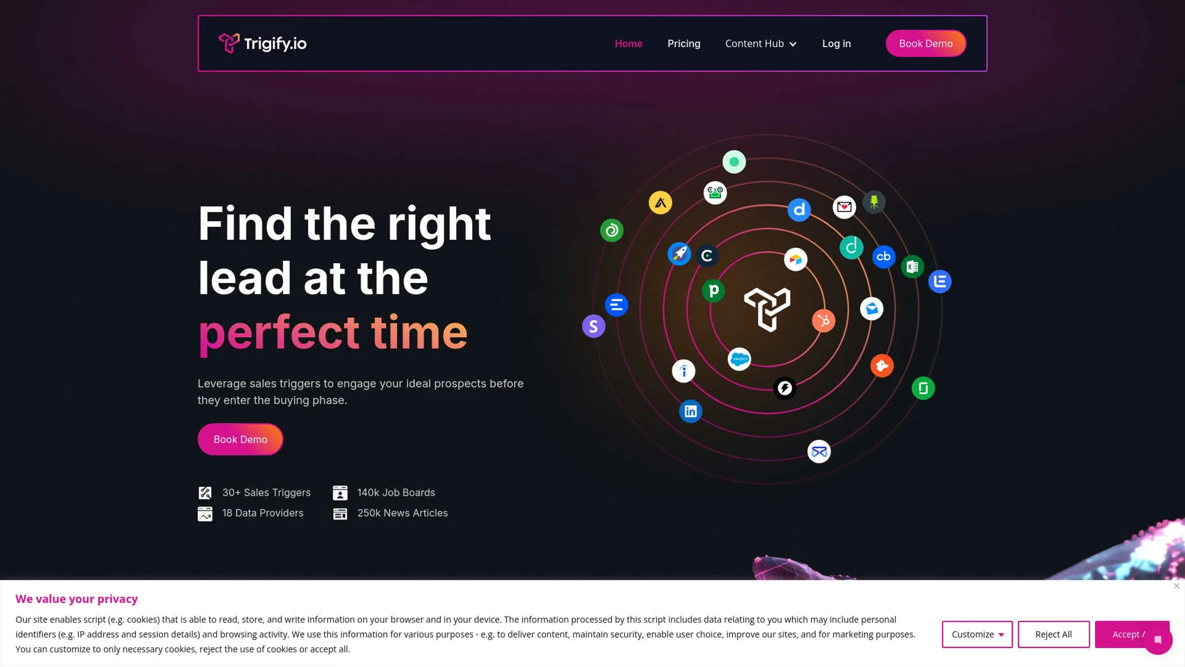 Image related to Trigify, an AI tool for automating and optimizing marketing tasks.