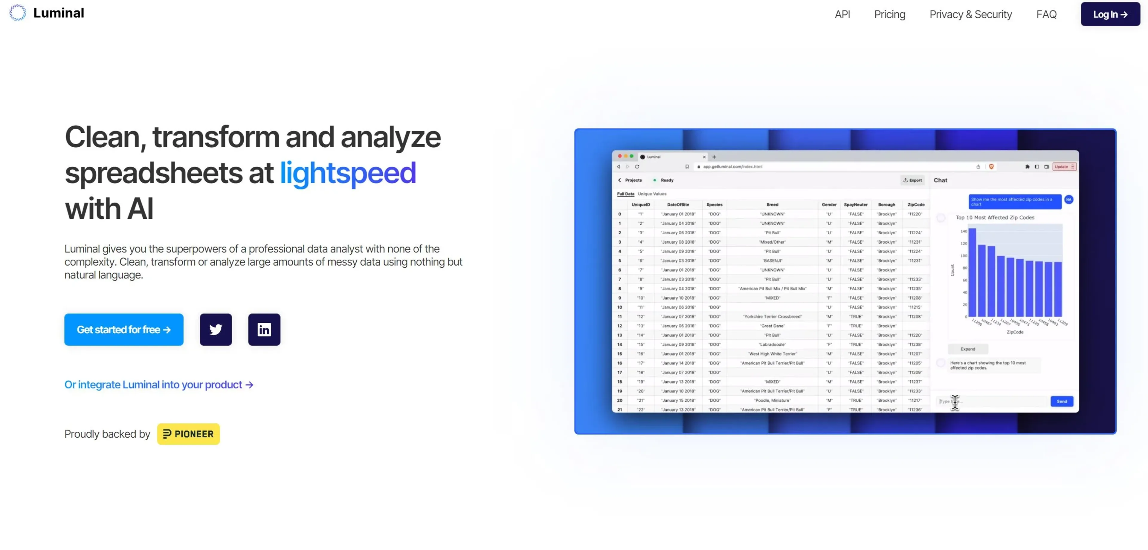 Image related to Luminal, an AI tool for managing projects and team workflows.