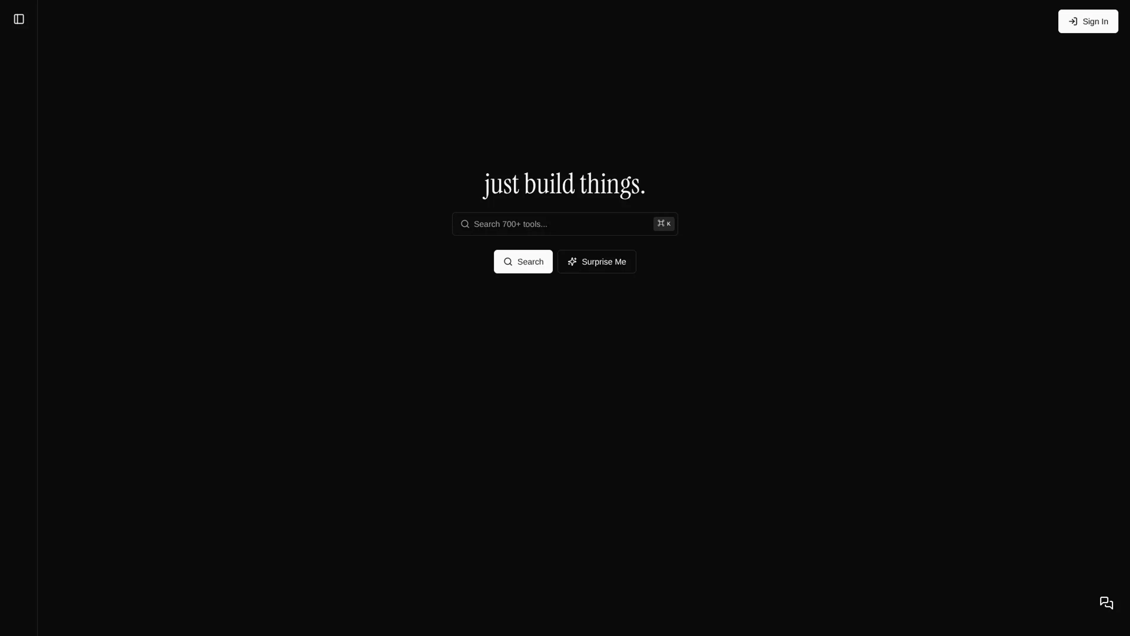 Image related to Just build things, an AI tool for assisting with writing and content creation.
