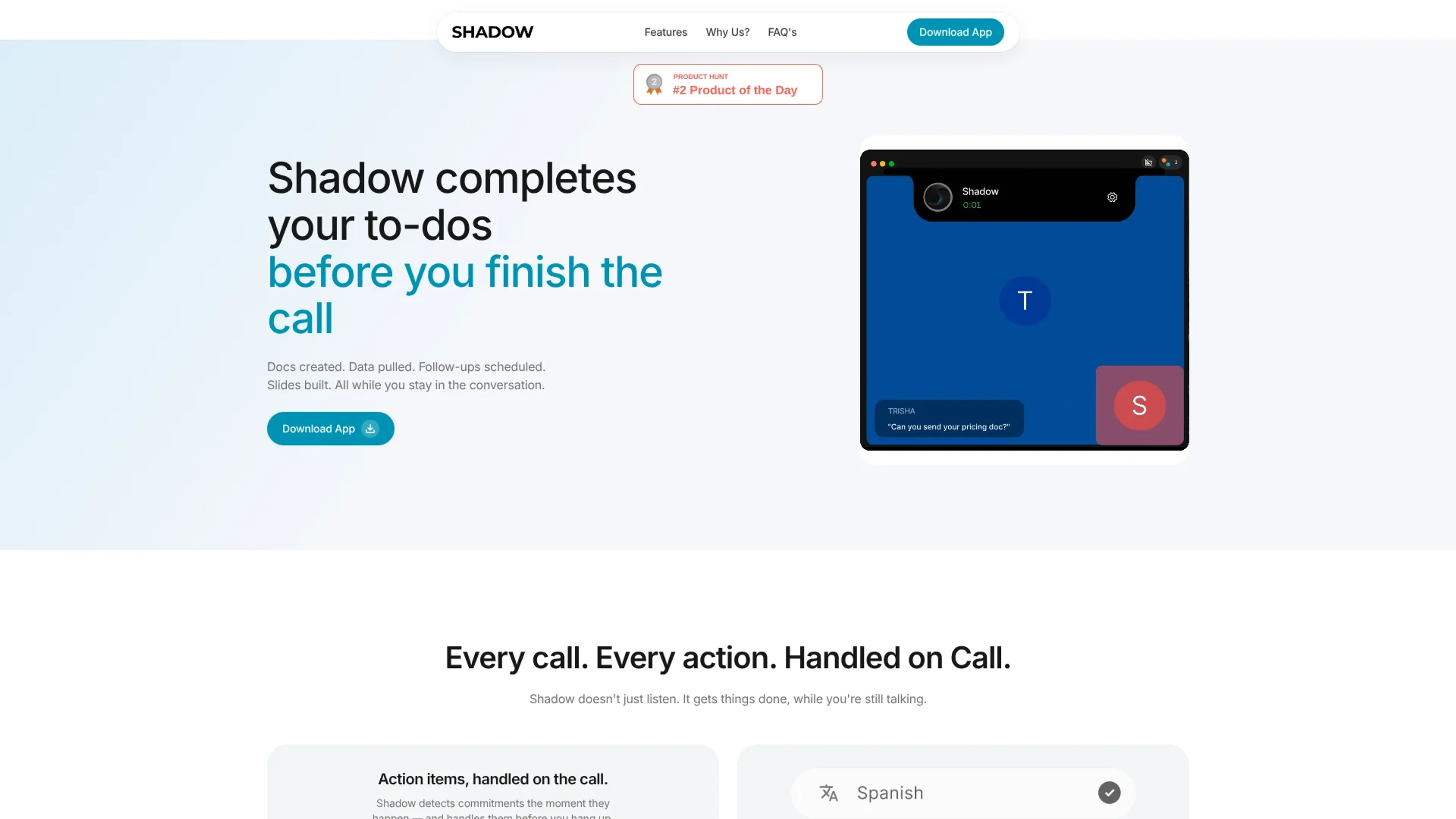 Image related to Shadow, an AI tool for summarizing text or documents.