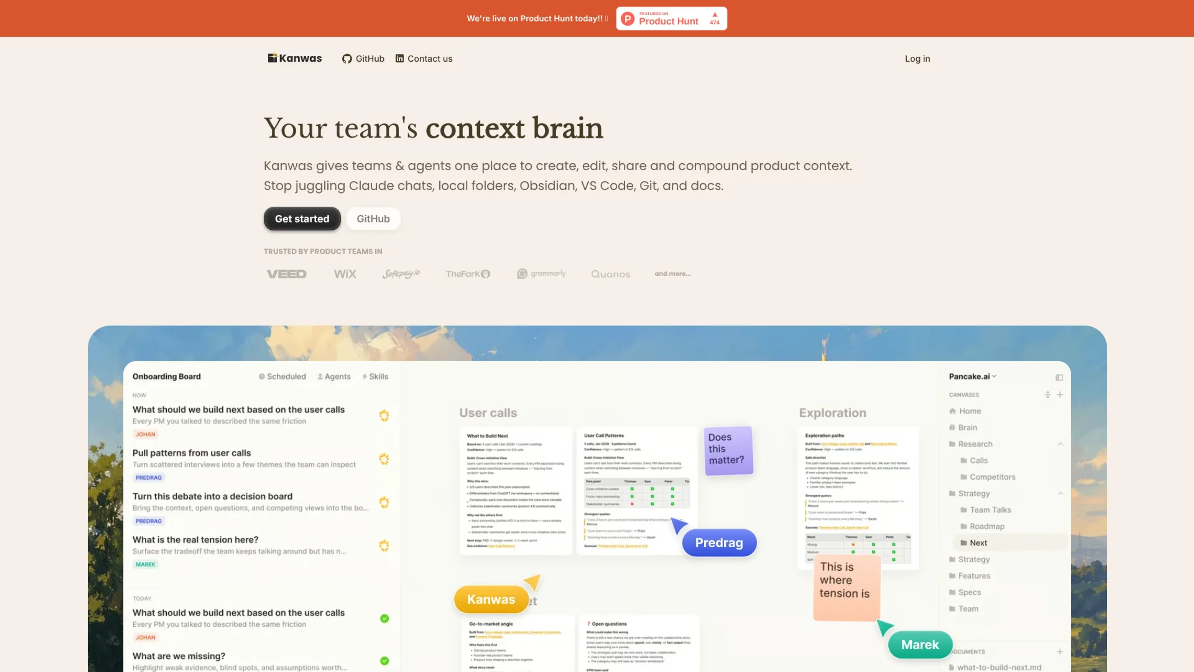 Image related to Kanwas, an AI tool for managing projects and team workflows.