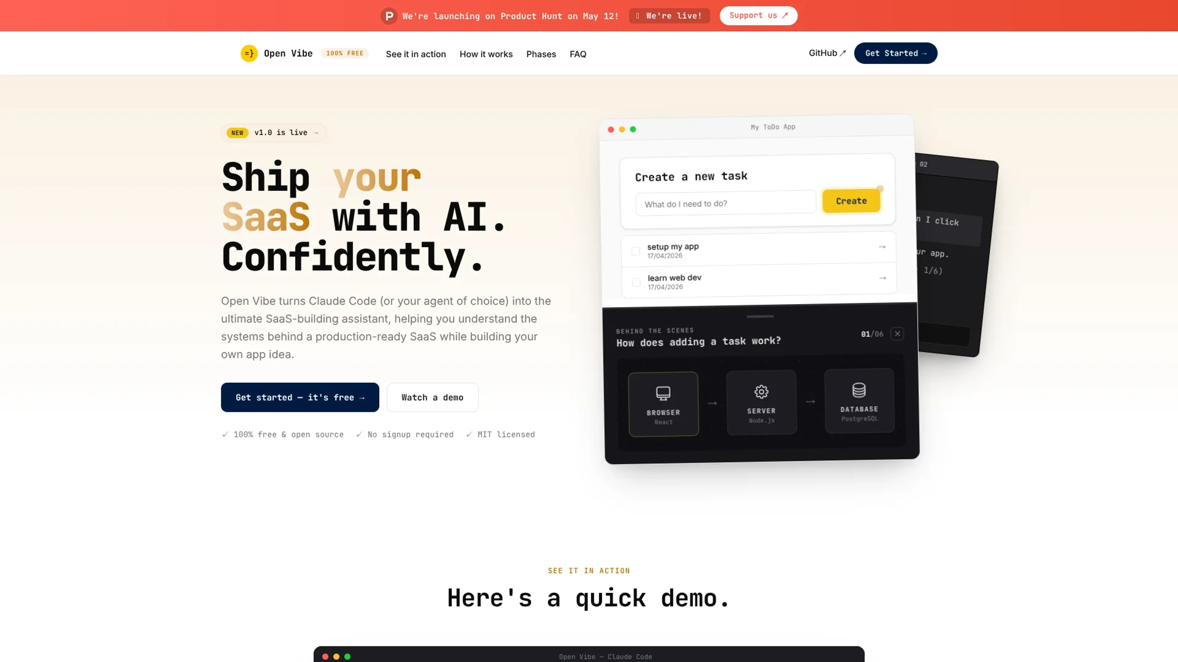 Image related to Open Vibe, an AI tool for learning and teaching support.