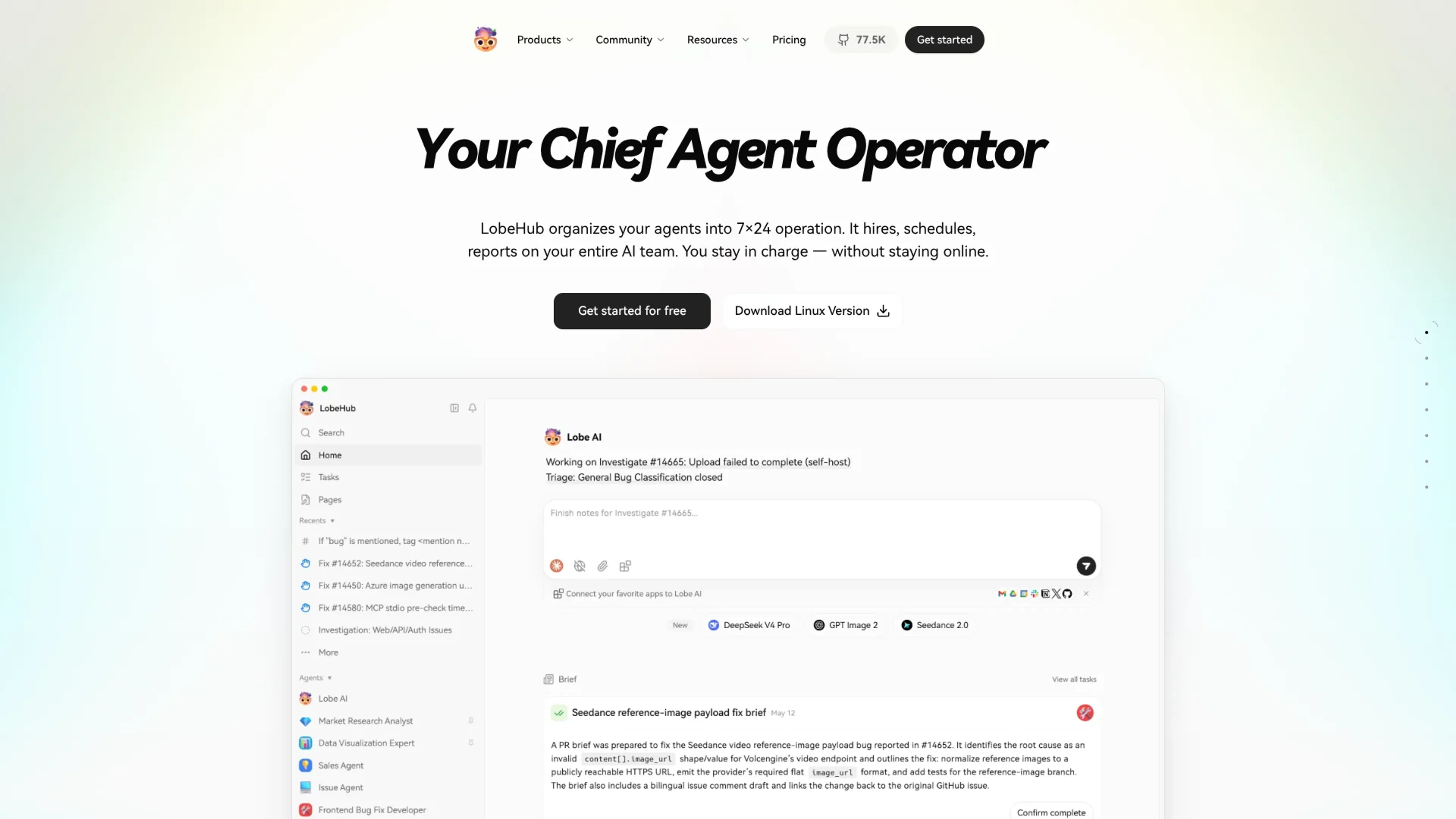 Image related to LobeHub, an AI tool for building and deploying autonomous agents.