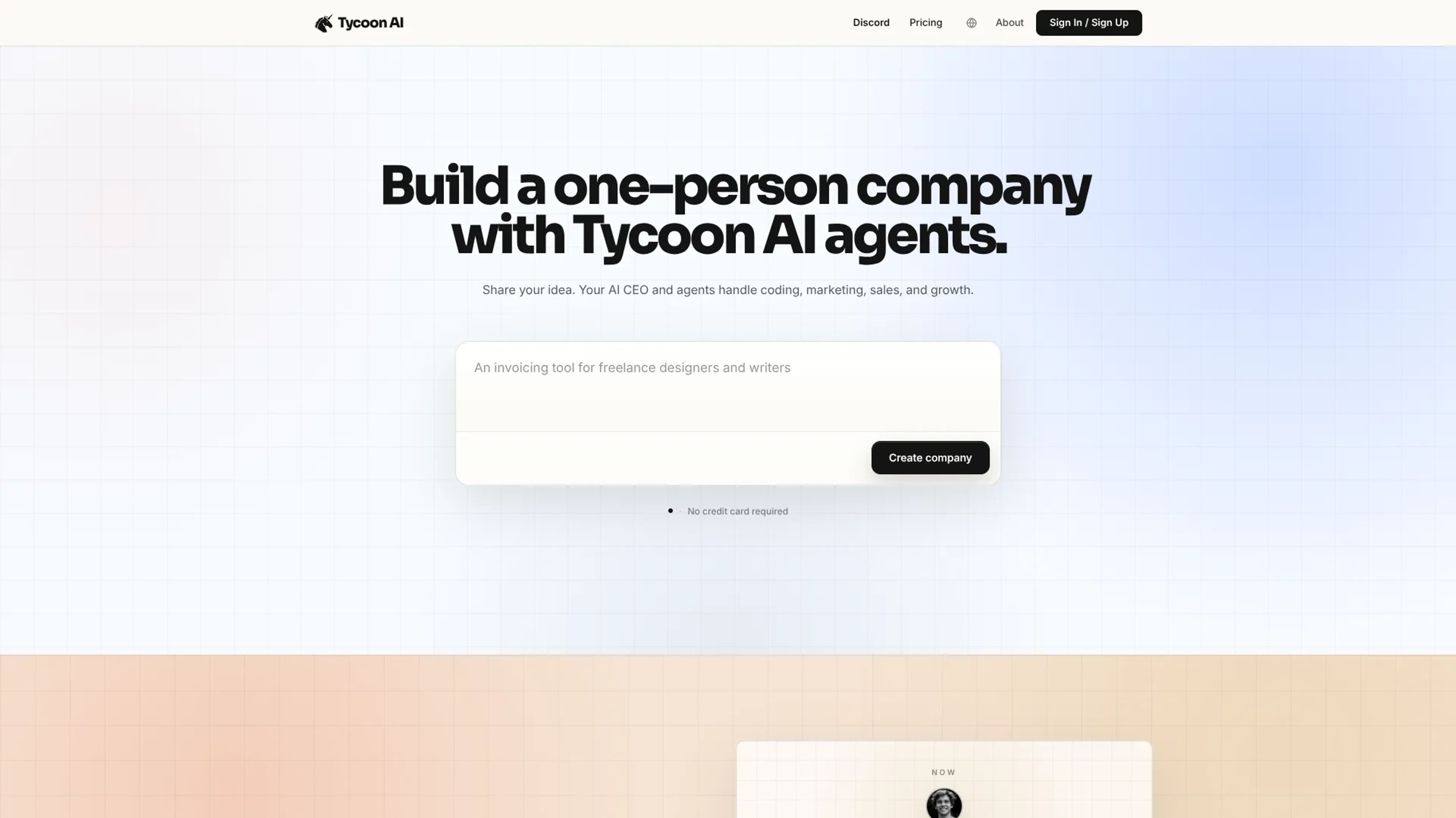 Image related to Tycoon AI, an AI tool for building and deploying autonomous agents.