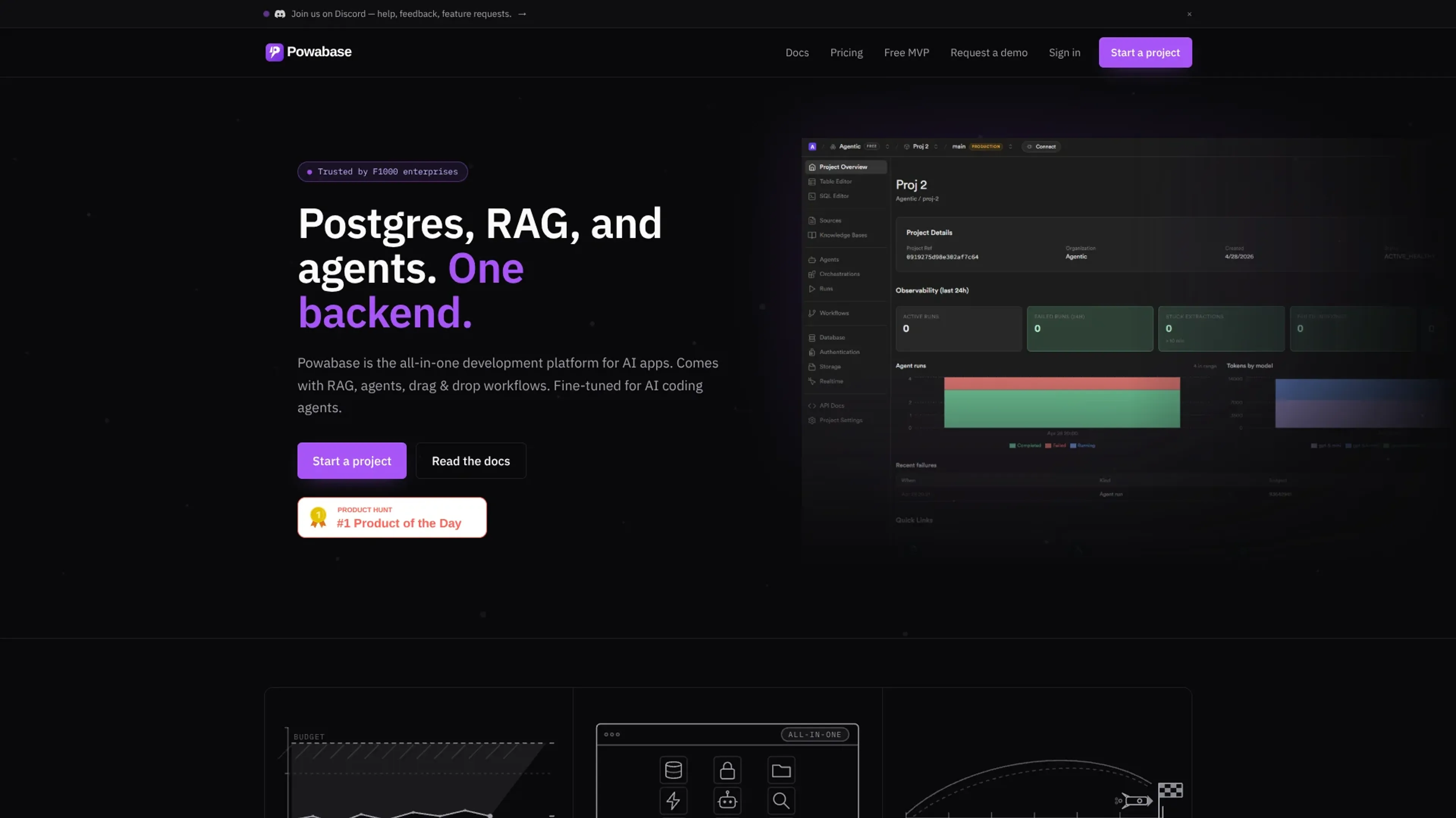 Image related to Powabase, an AI tool for building and deploying autonomous agents.