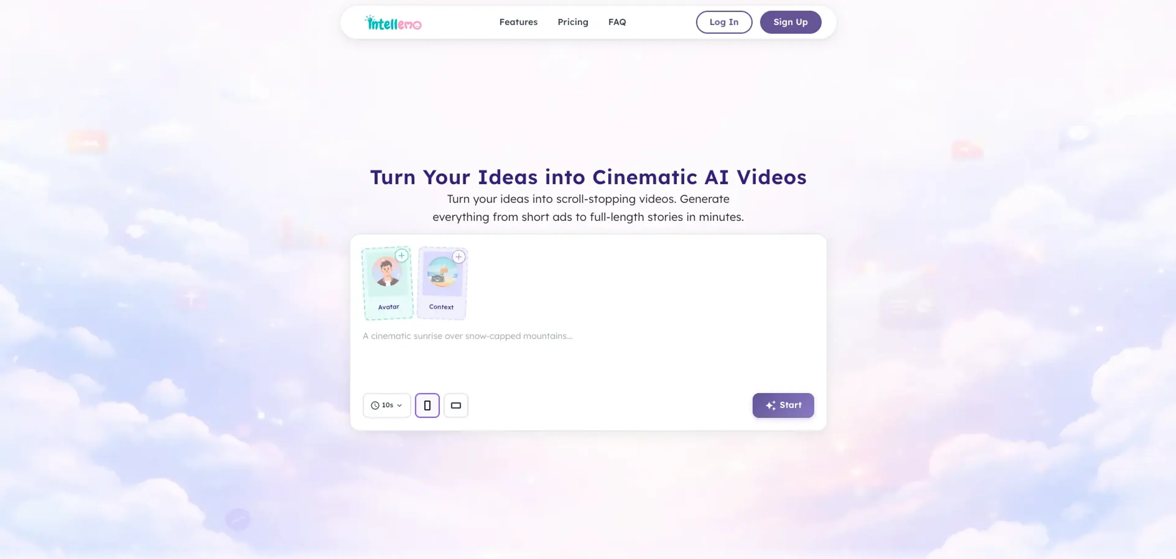 Image related to Intellemo, an AI tool for turning text into videos.
