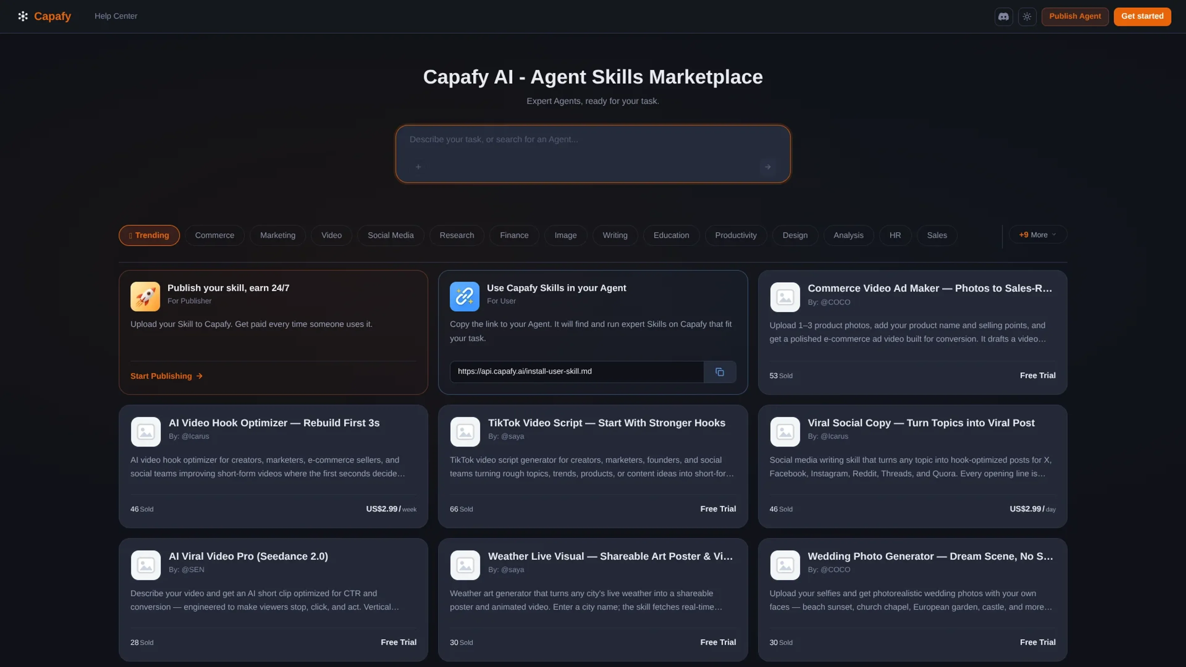Image related to Capafy, an AI tool for building and deploying autonomous agents.