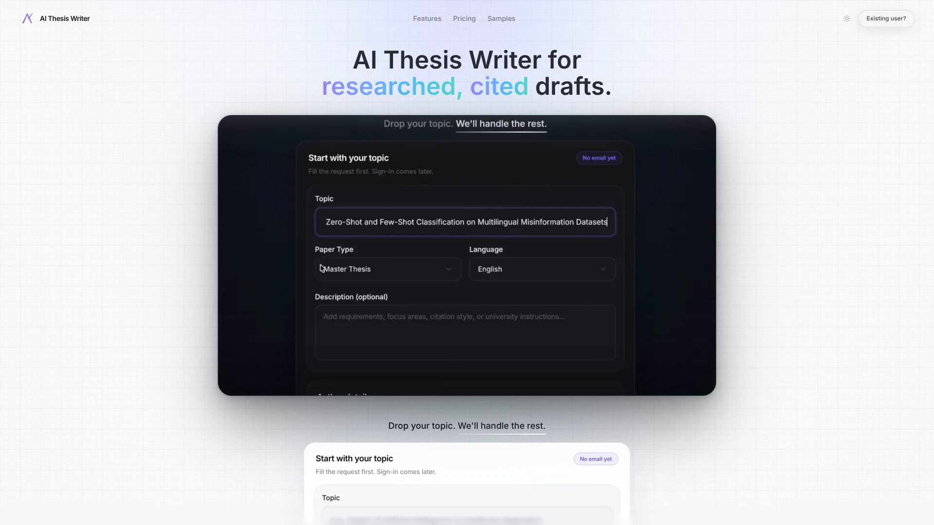 AI Thesis Writer manual_2 screenshot