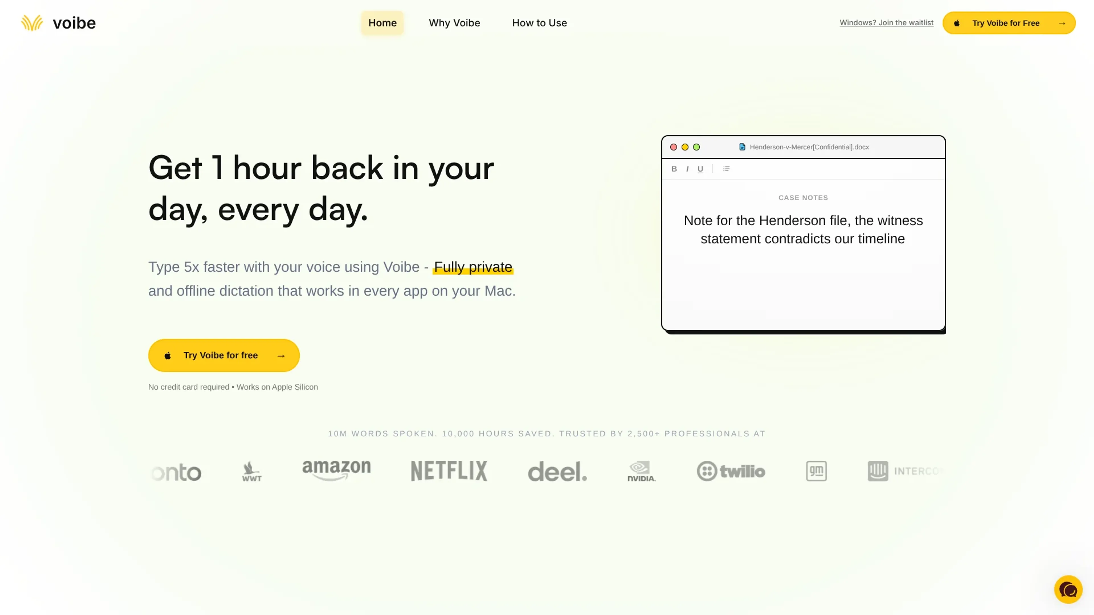 Image related to Voibe, an AI tool for transcribing audio or video into text.