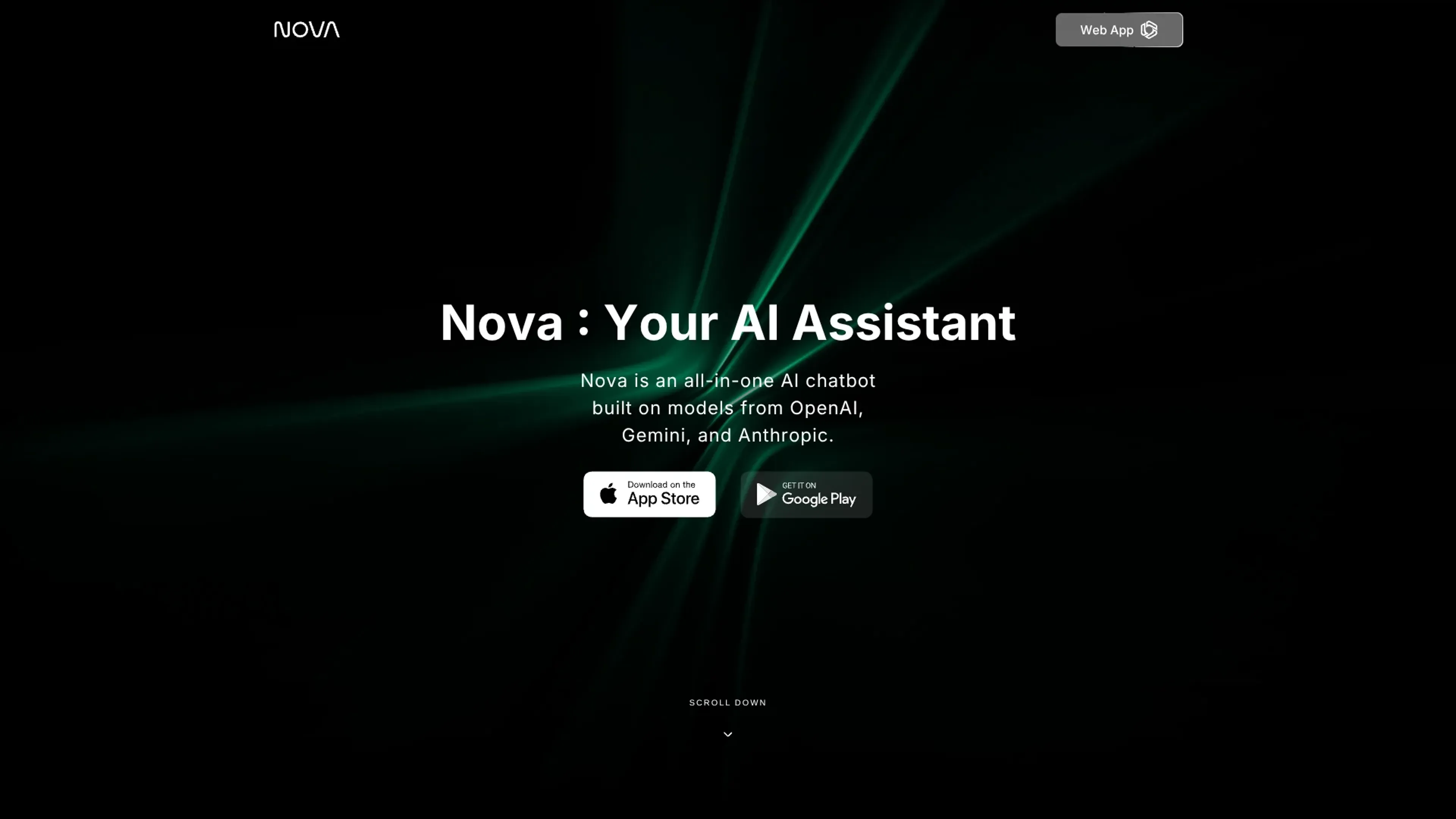 Image related to Nova AI App, an AI chatbot for conversations and customer interactions.