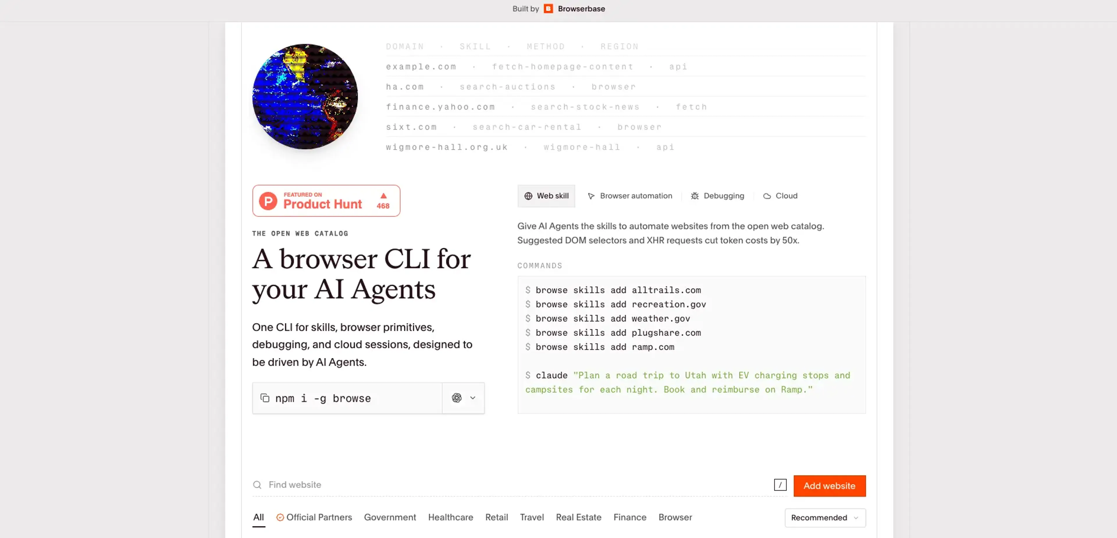 Image related to browse.sh, an AI tool for building and deploying autonomous agents.
