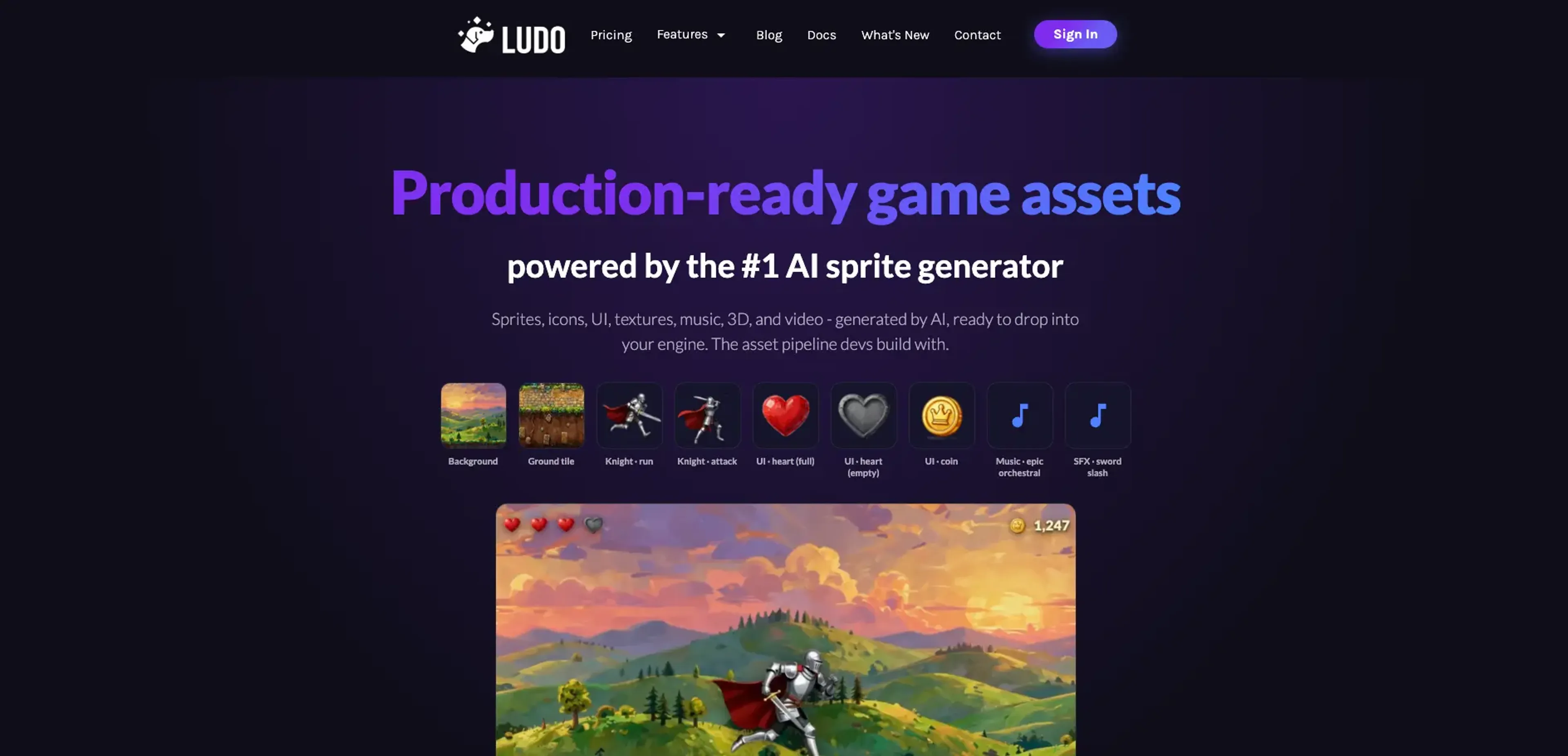 Image related to Ludo, an AI tool for creating or enhancing games.