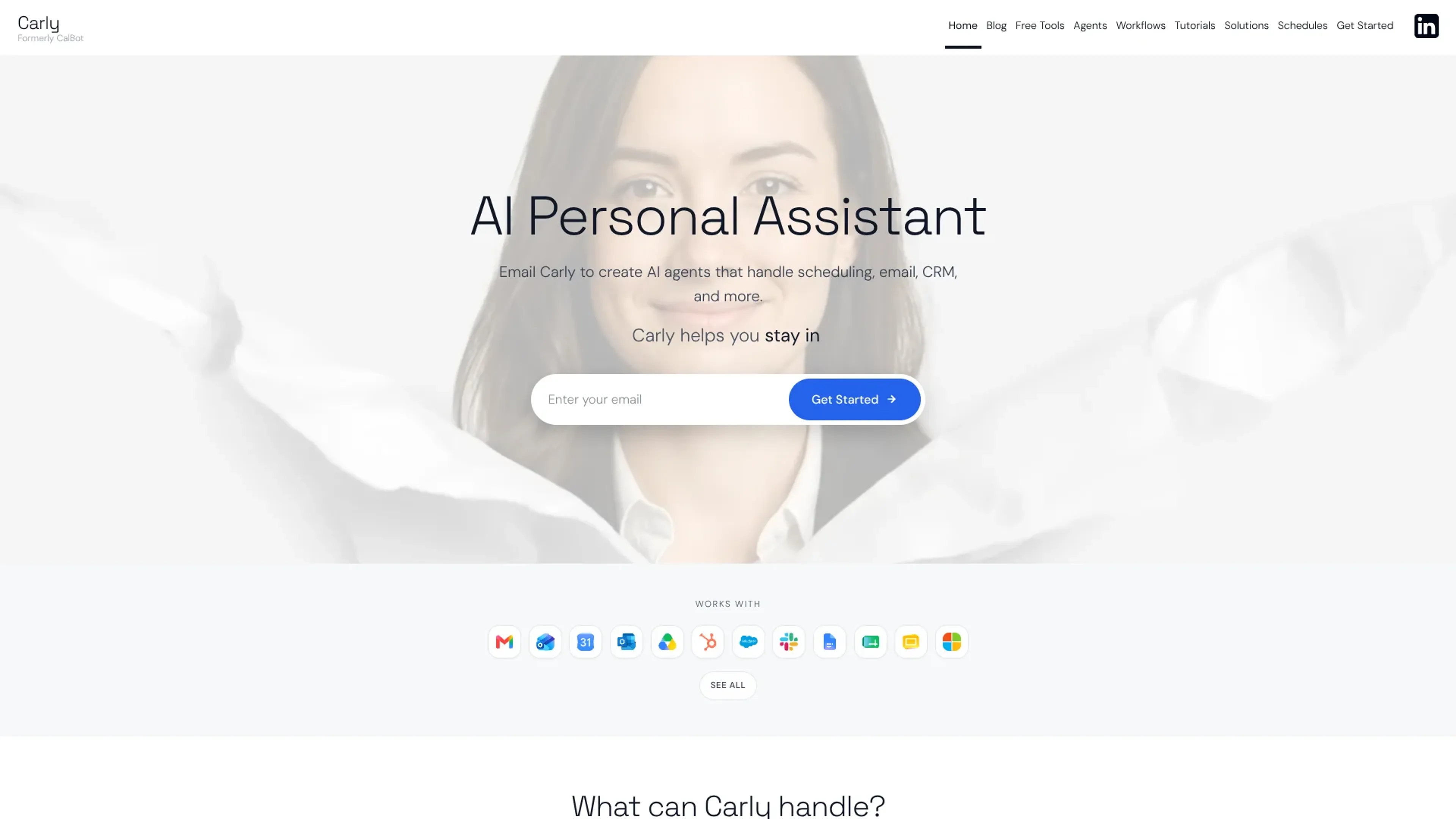 Image related to Carly AI, an AI tool for building and deploying autonomous agents.