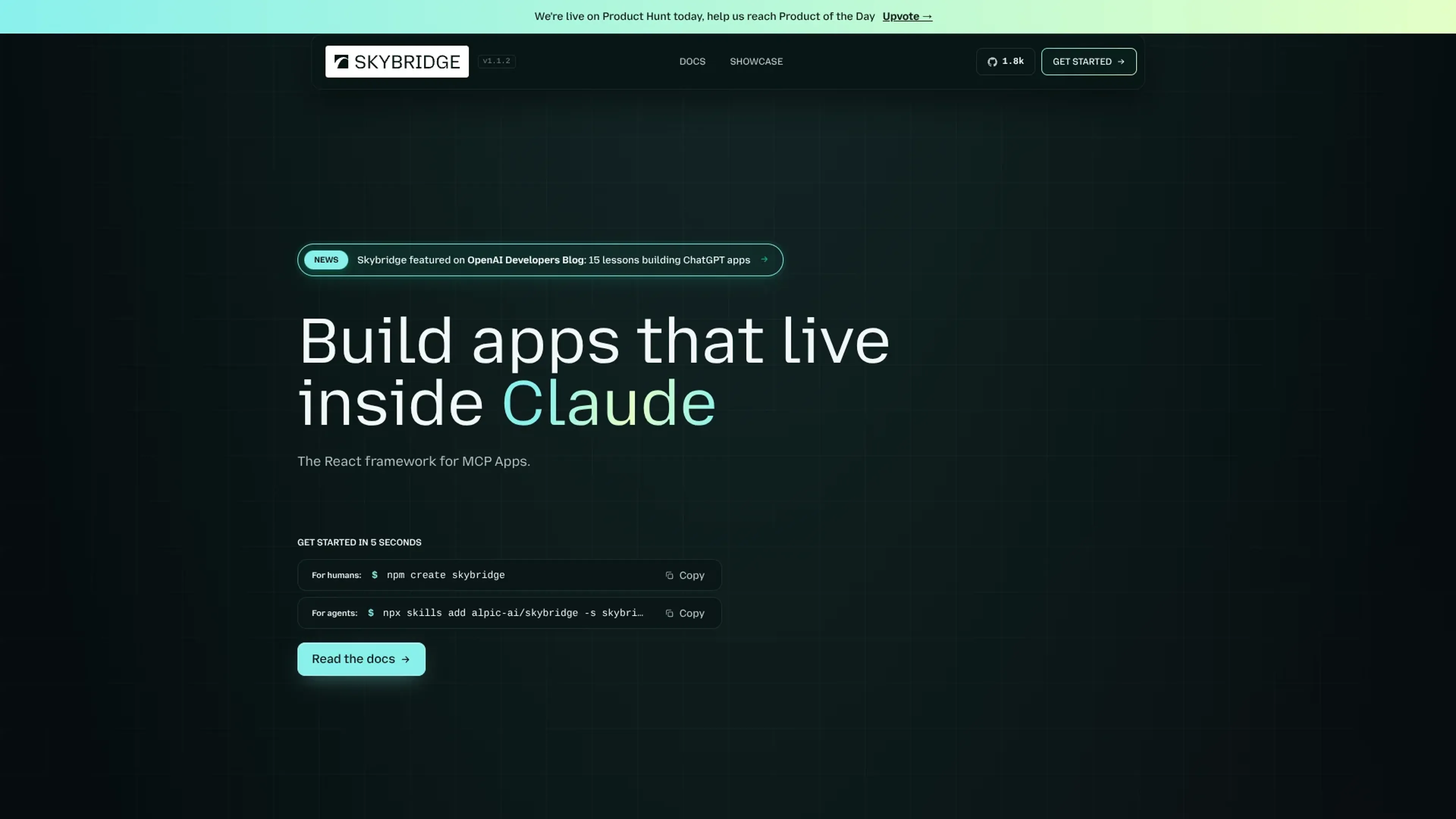 Image related to Skybridge, an AI tool for building and deploying autonomous agents.