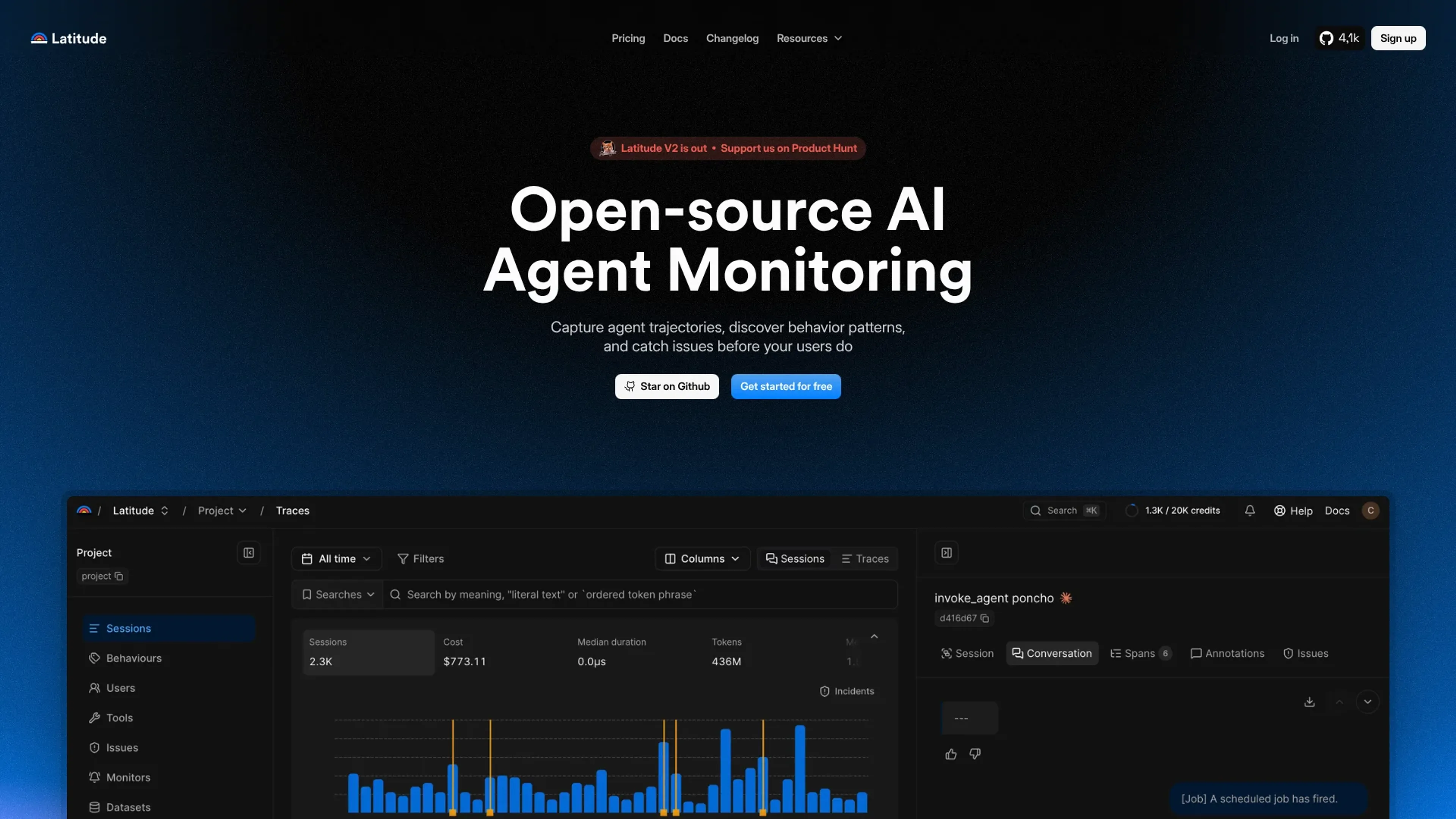 Image related to Latitude, an AI tool for building and deploying autonomous agents.