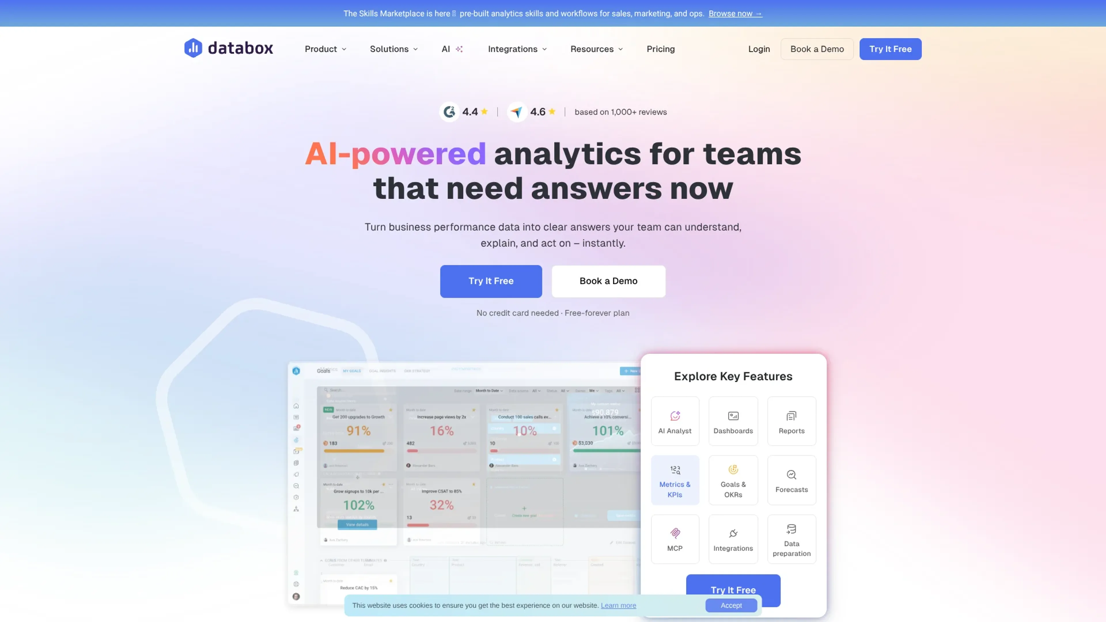 Image related to Databox, an AI chatbot for conversations and customer interactions.