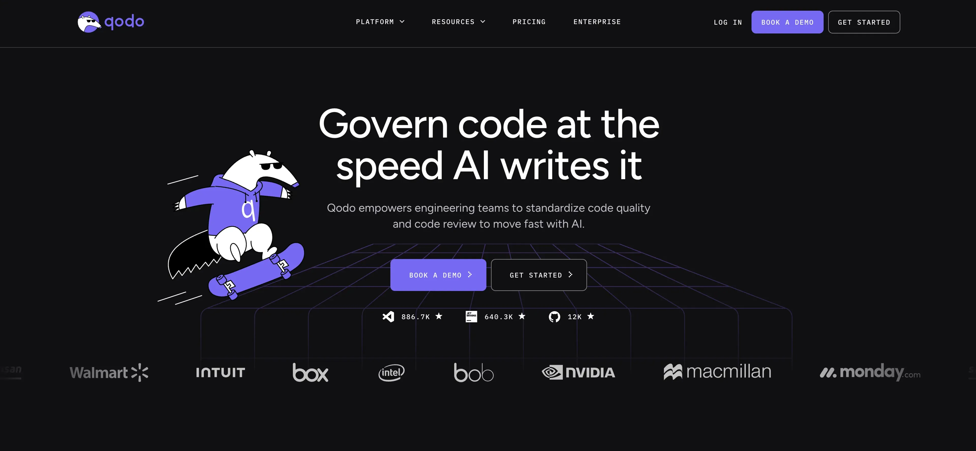 Image related to Qodo, an AI tool for assisting with programming and code generation.