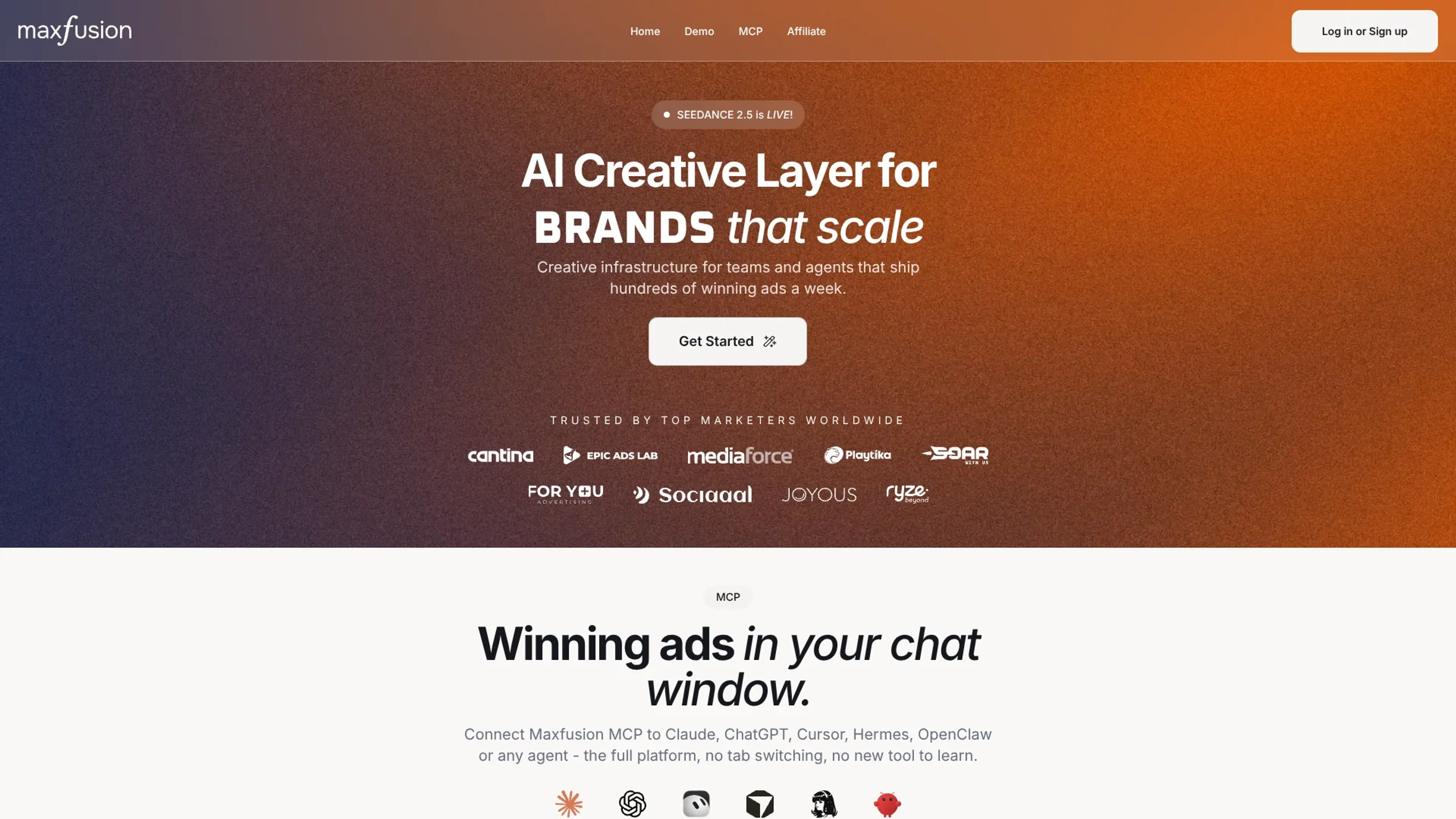 Image related to Maxfusion, an AI tool for automating and optimizing marketing tasks.