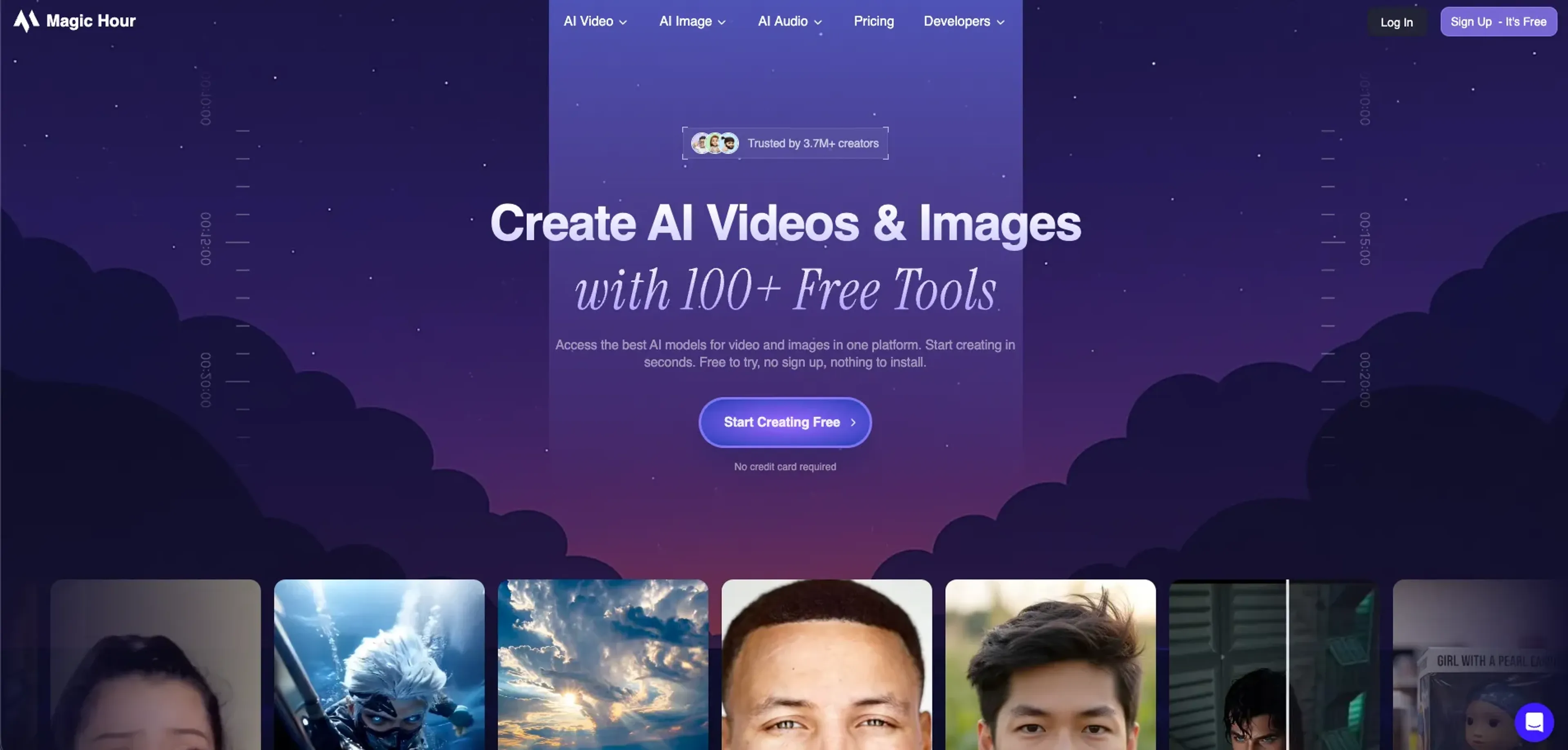 Image related to Magic Hour AI, an AI tool for generating realistic videos.