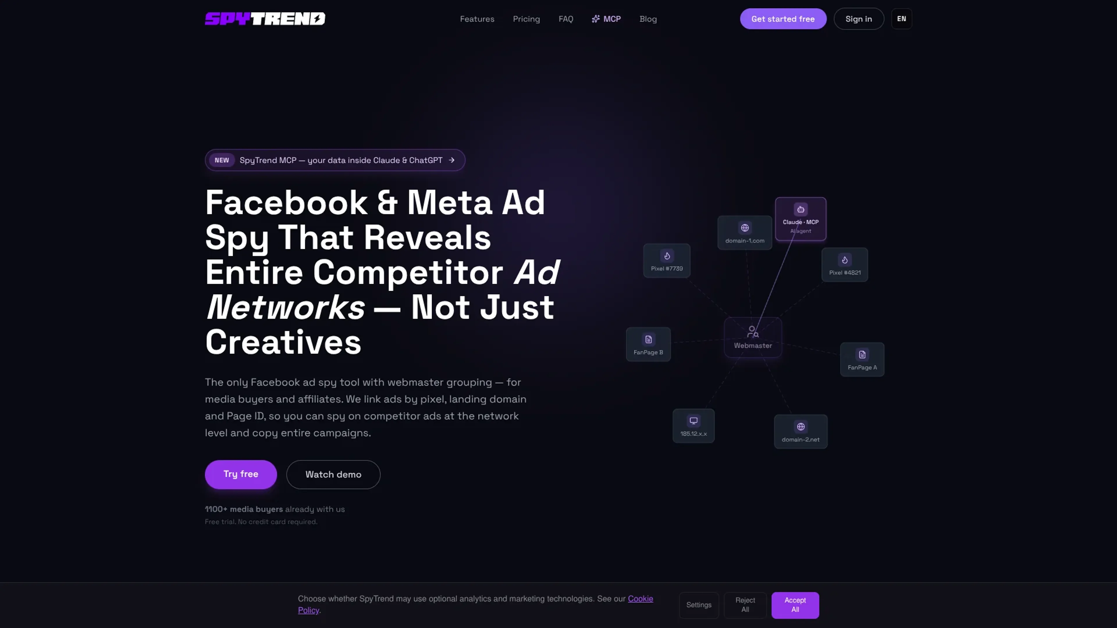 Image related to SpyTrend, an AI tool for automating and optimizing marketing tasks.
