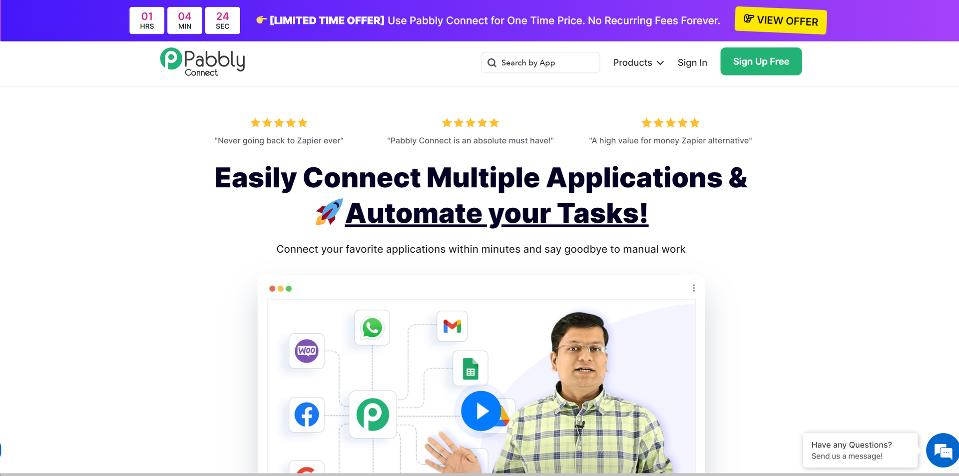 Pabbly Connect featured