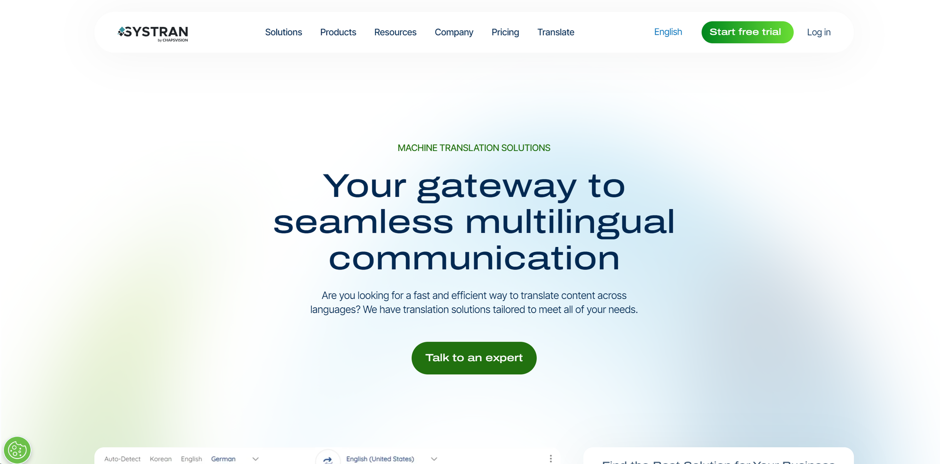 SYSTRAN featured